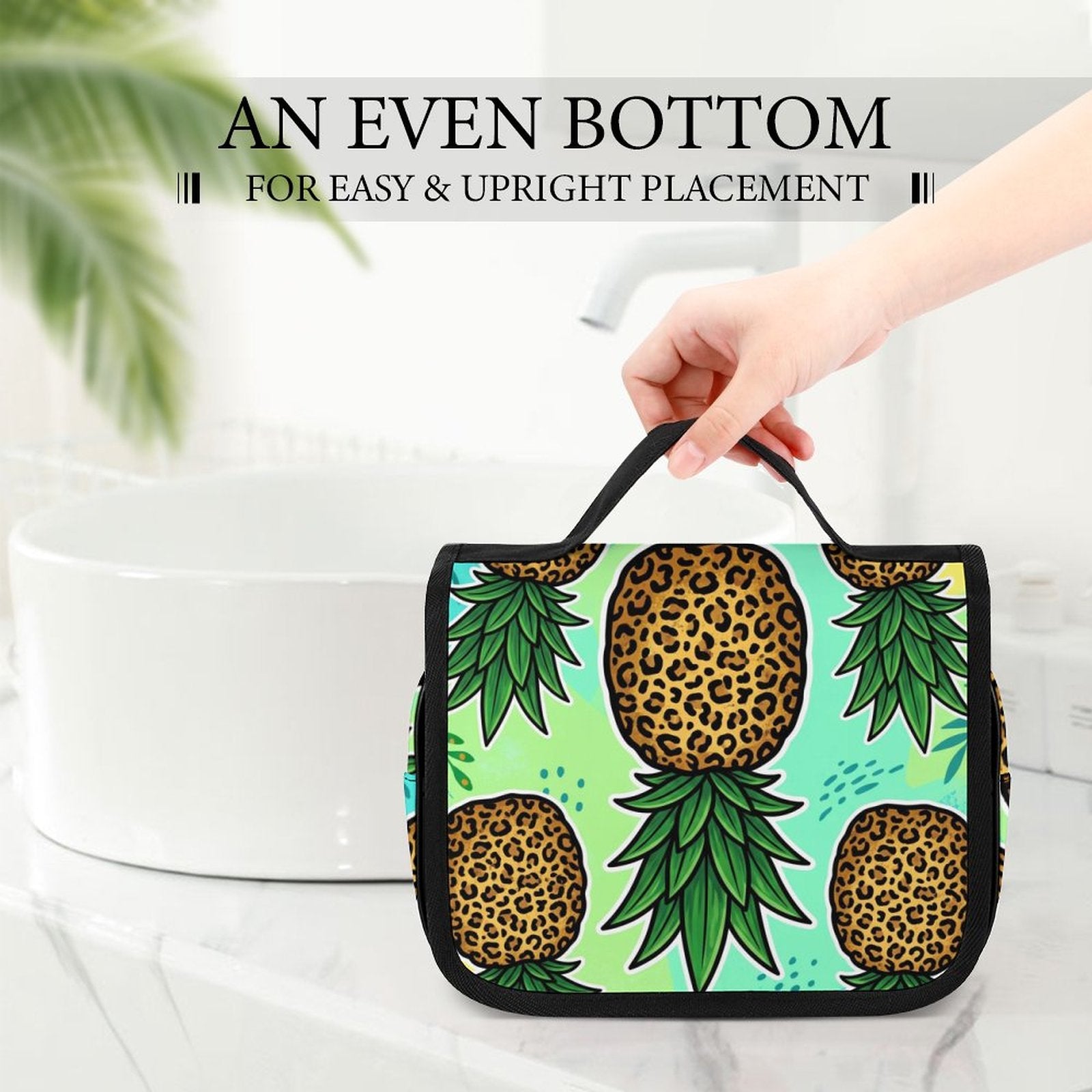 Pineapple Hanging Toiletry Bag