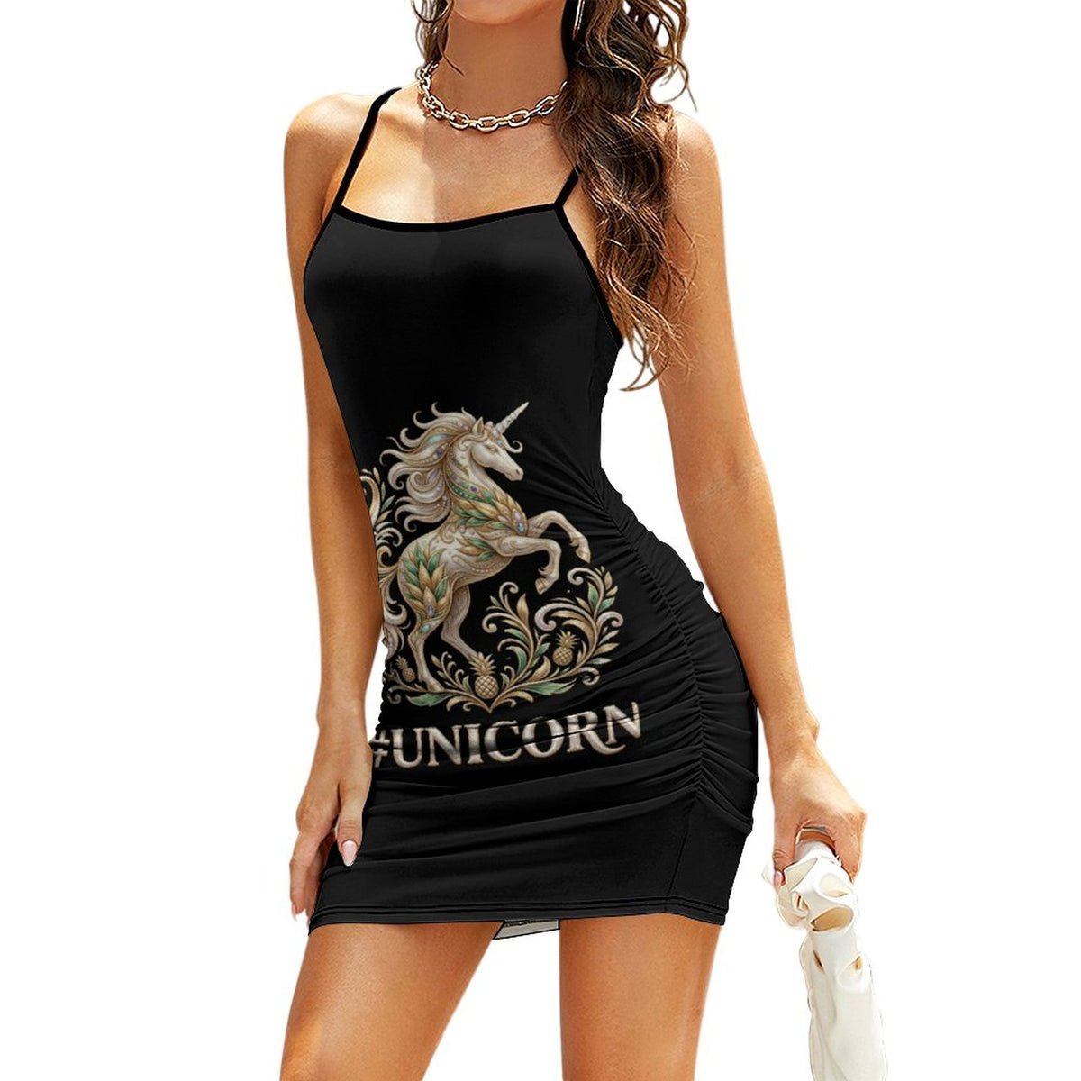 #UNICORN Women Slim Fit Slip Dress