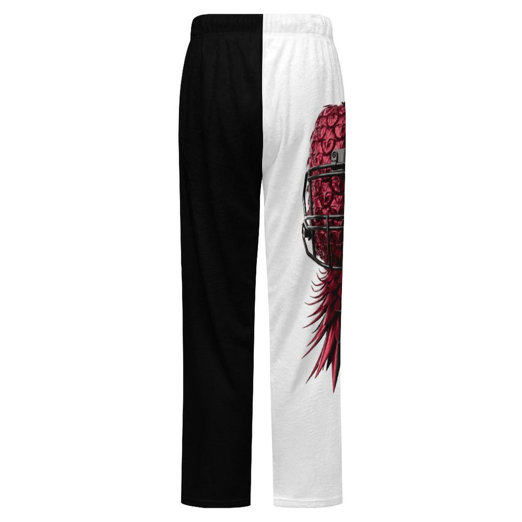 Football Inspired Flannel Women's Sleep Pants
