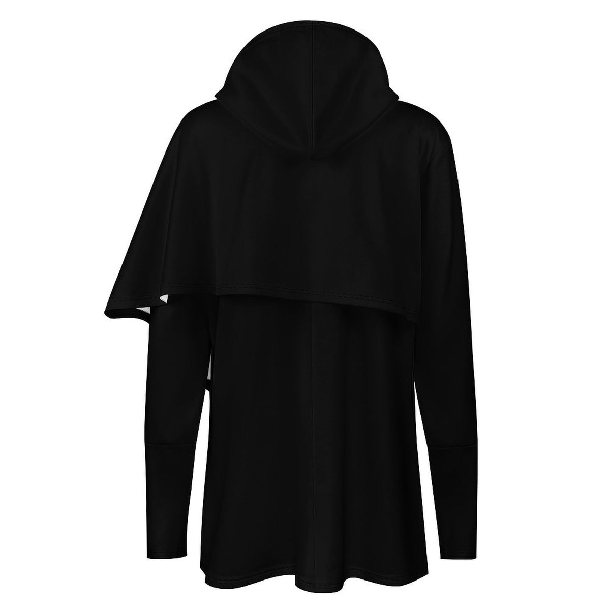 #LUBRICATIONSPECIALIST Women’s Poncho Hoodie | Irregular Hem