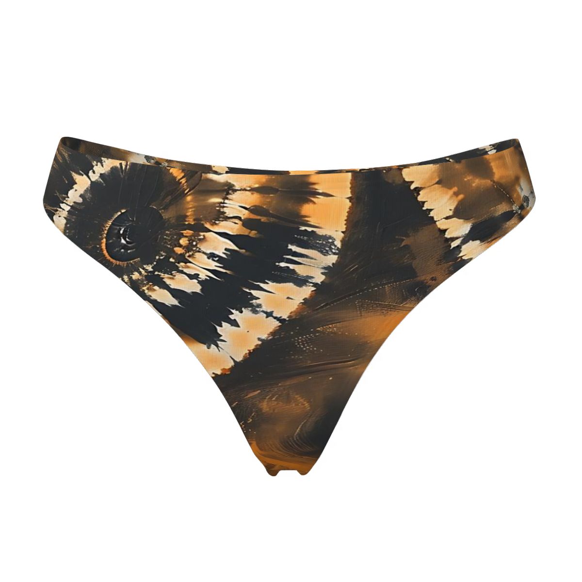 Gold & Black Thongs for Women-WLS Collection