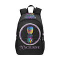 XXclusive All-Over Print Fabric Backpack | Side Mesh Pockets | Men & Women