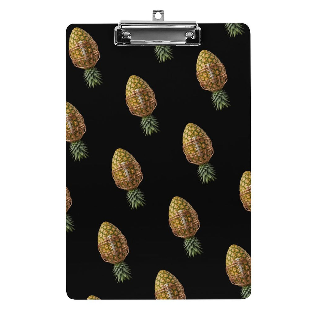 Pineapple Football Acrylic Clipboard