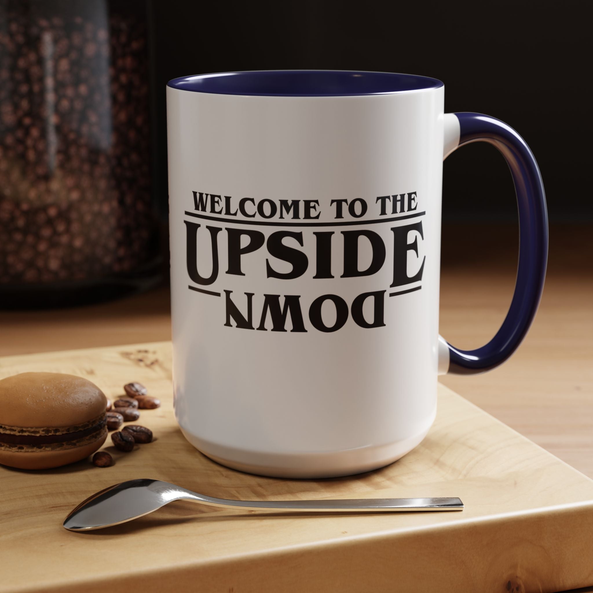 Upside Down Coffee Mug - Fun Gift for Coffee Lovers