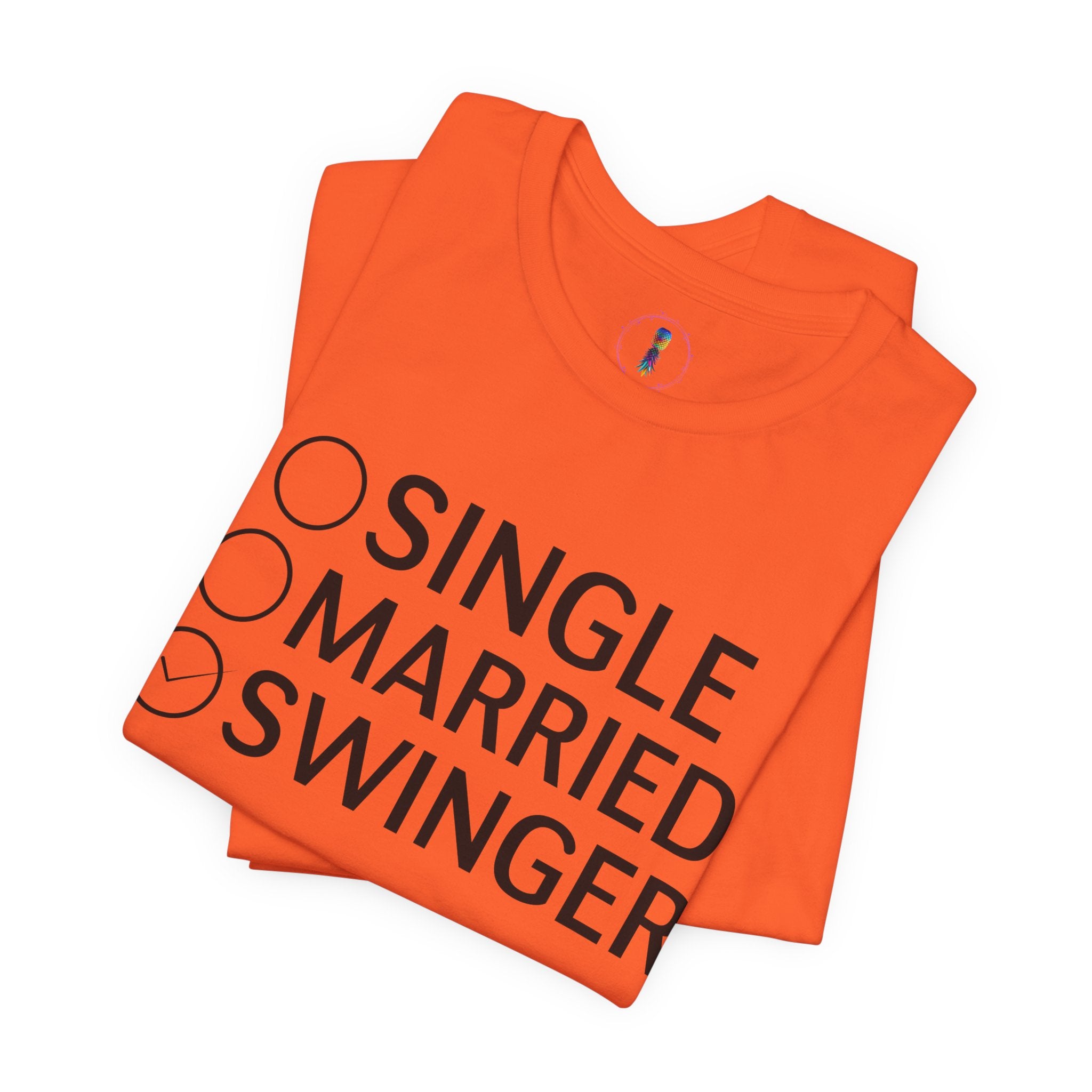 Swinger Humor Unisex Tee - Funny Relationship Status Shirt