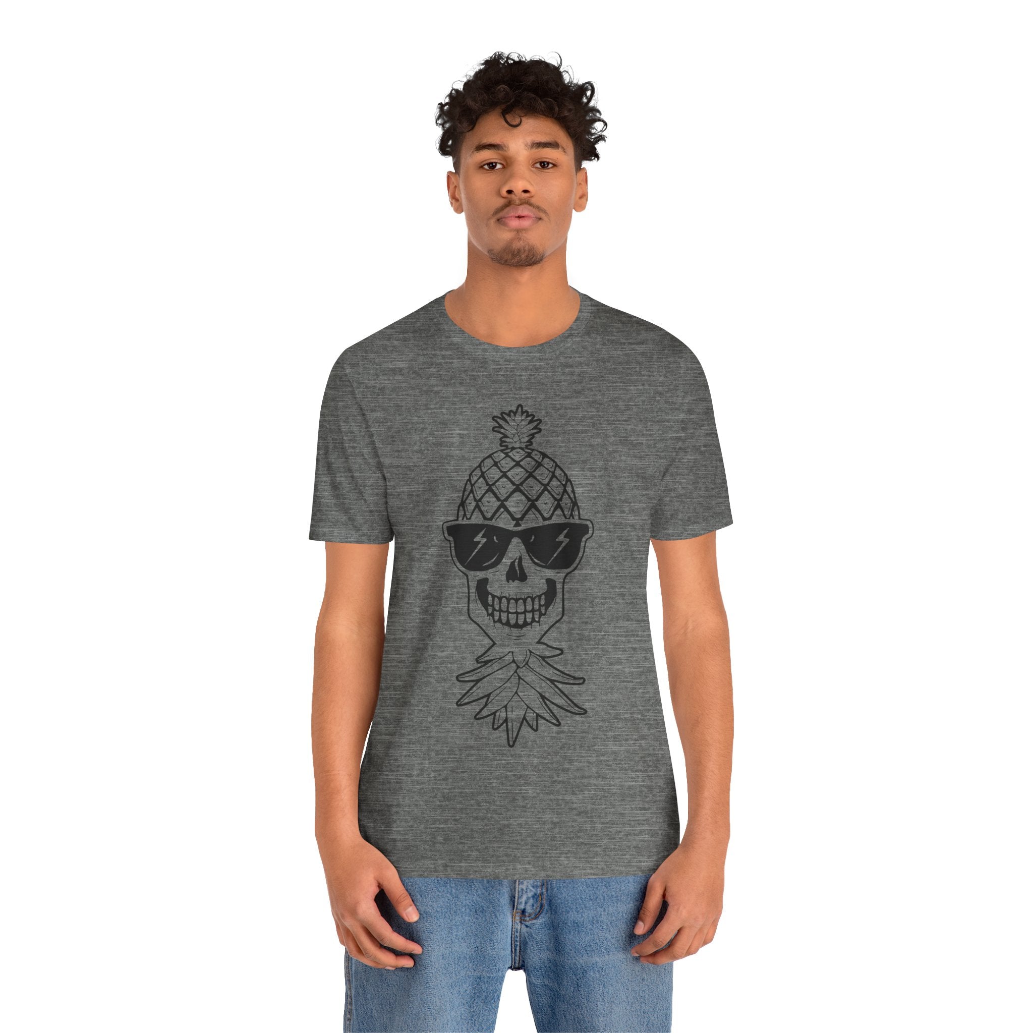 Pineapple Skull Graphic Tee