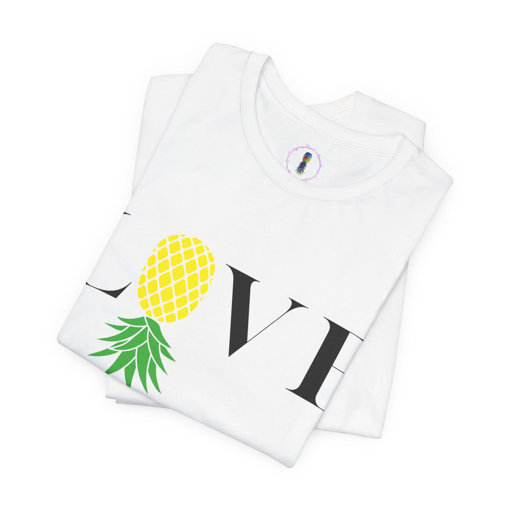 Love Pineapple Unisex Jersey Tee