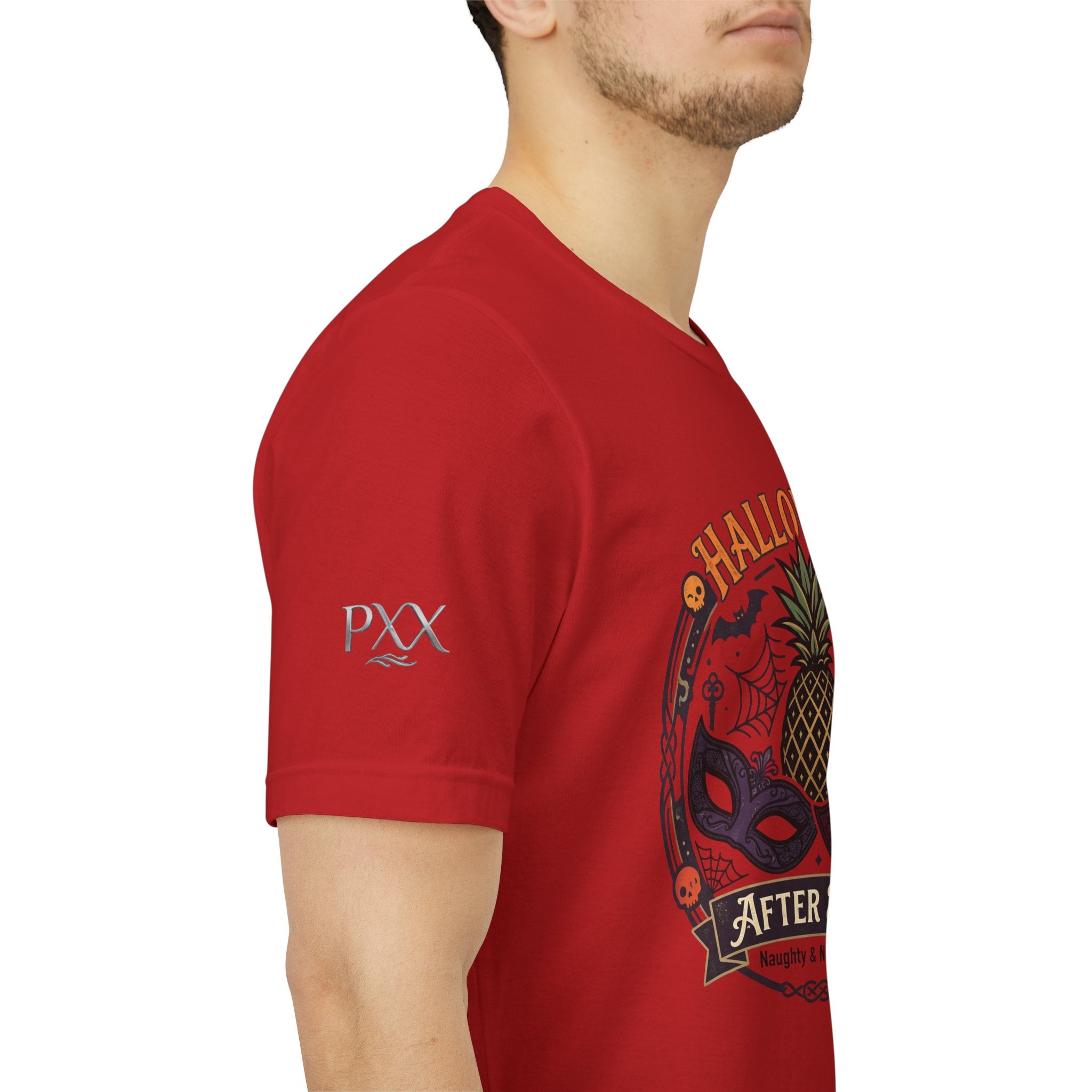 Halloween After Dark Tee — Pineapple Mask Masquerade T‑Shirt
