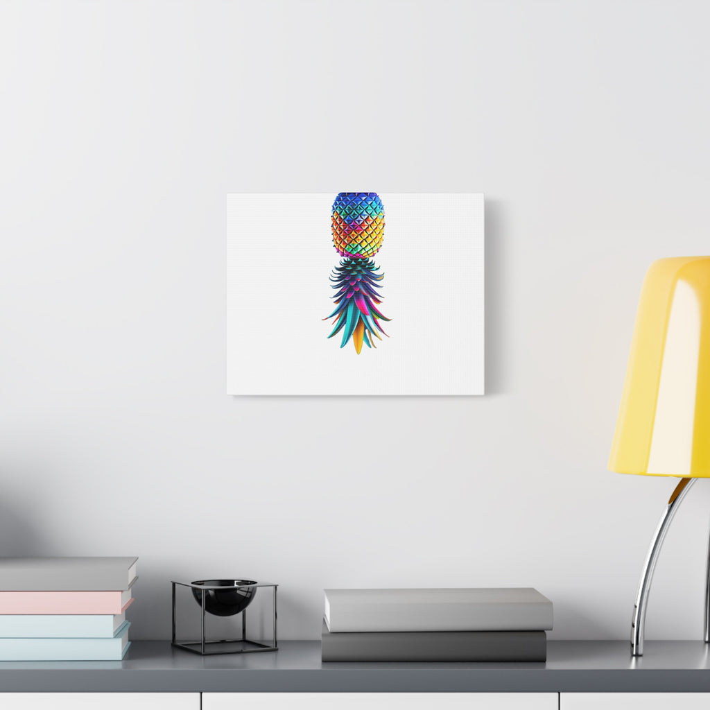 Canvas Print - Colorful Upside Down Pineapple