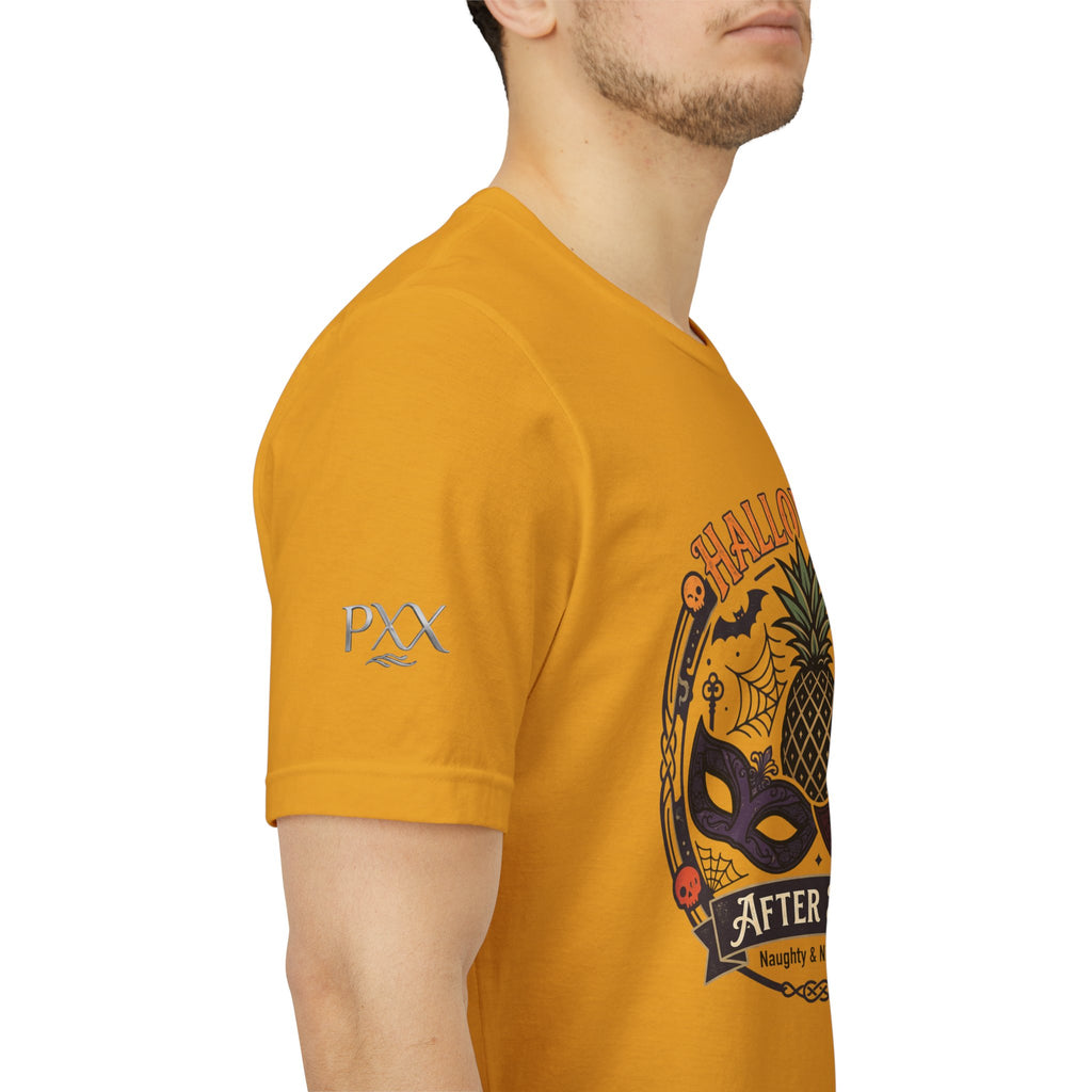 Halloween After Dark Tee — Pineapple Mask Masquerade T‑Shirt