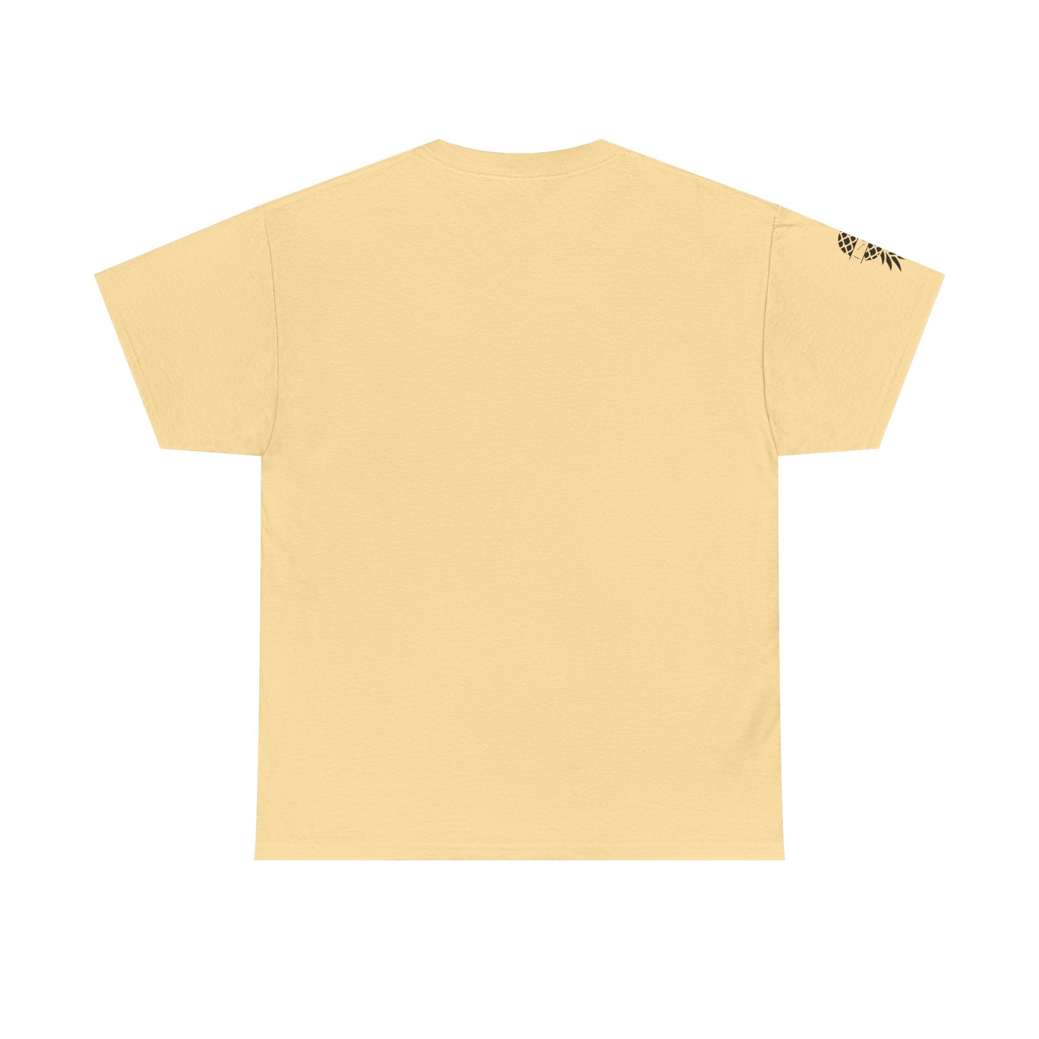 Just Here To Bang Pineapple Tee - Unisex Heavy Cotton T-Shirt for Summer Celebrations