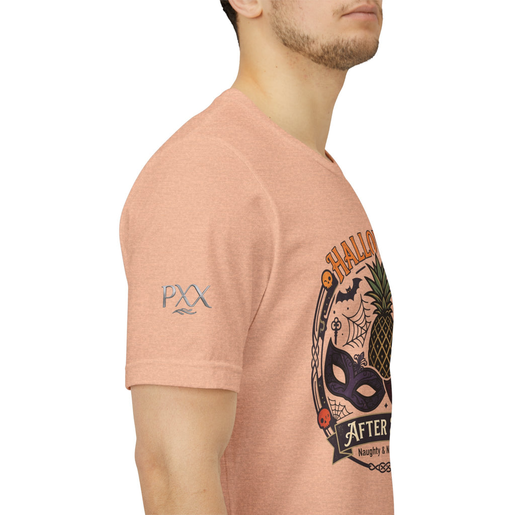 Halloween After Dark Tee — Pineapple Mask Masquerade T‑Shirt