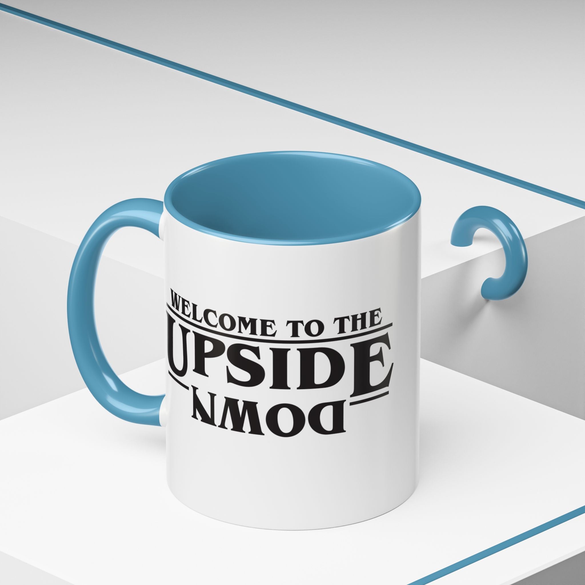 Upside Down Coffee Mug - Fun Gift for Coffee Lovers
