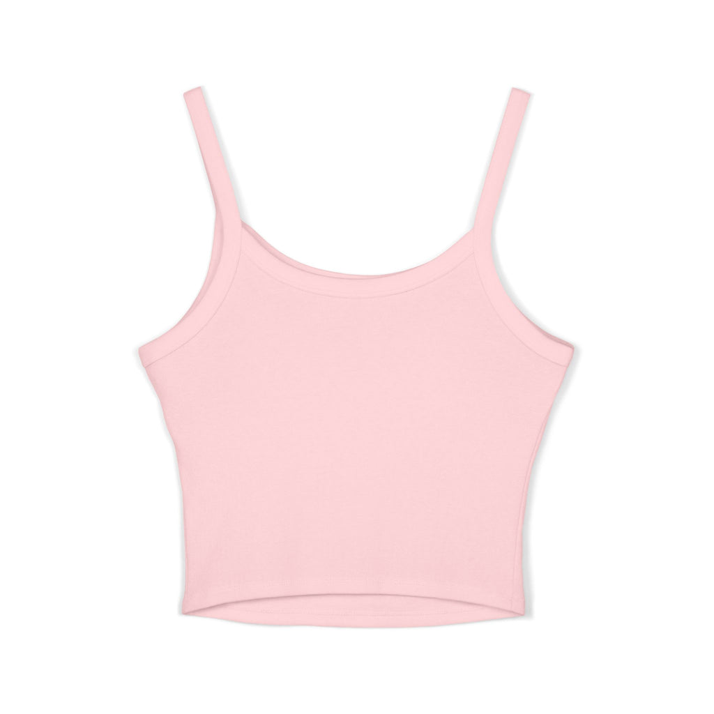 Queen of Spades Spaghetti Strap Tank Top — Women's Crop