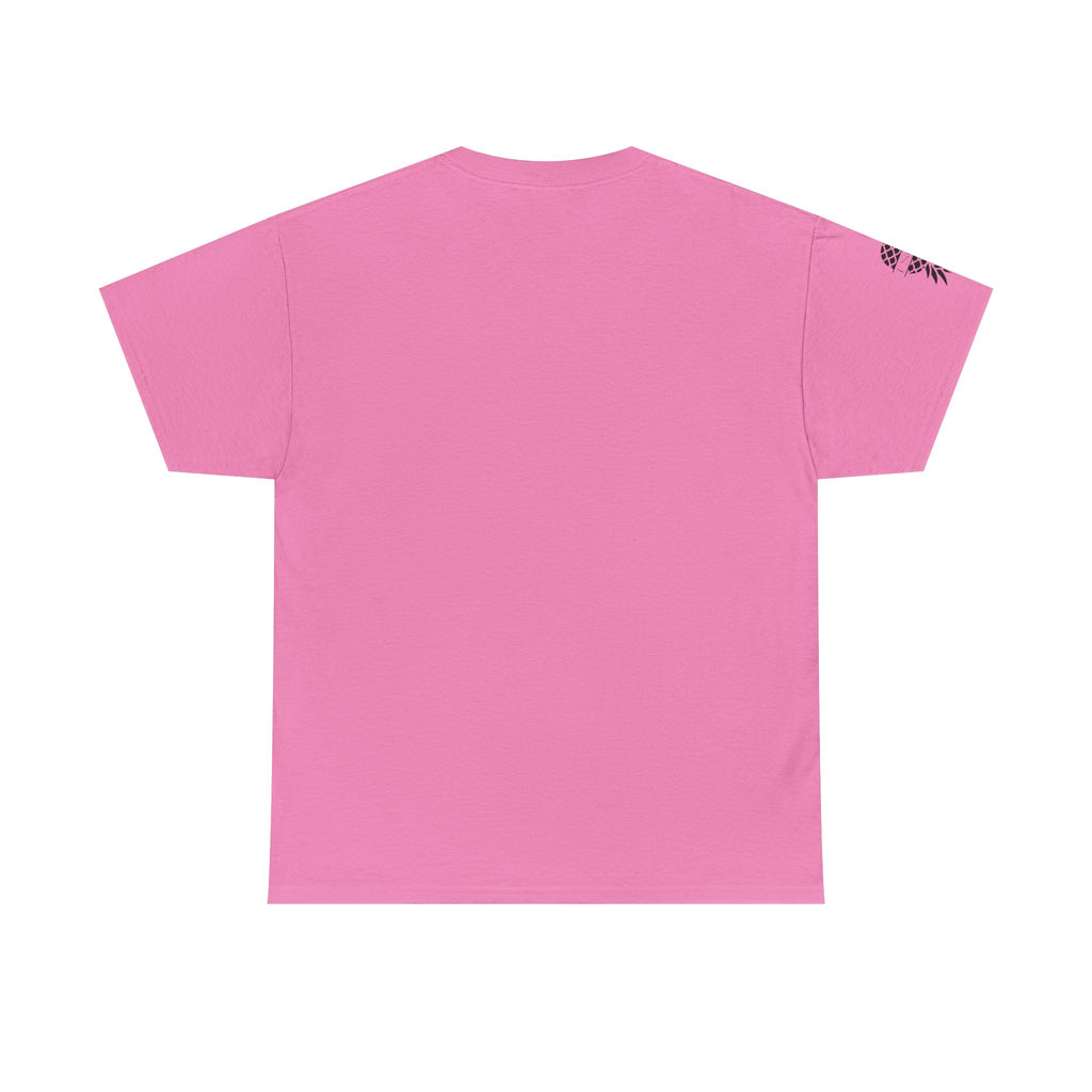 Just Here To Bang Pineapple Tee - Unisex Heavy Cotton T-Shirt for Summer Celebrations