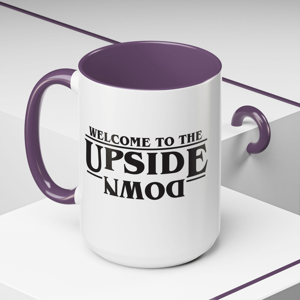 Upside Down Coffee Mug - Fun Gift for Coffee Lovers