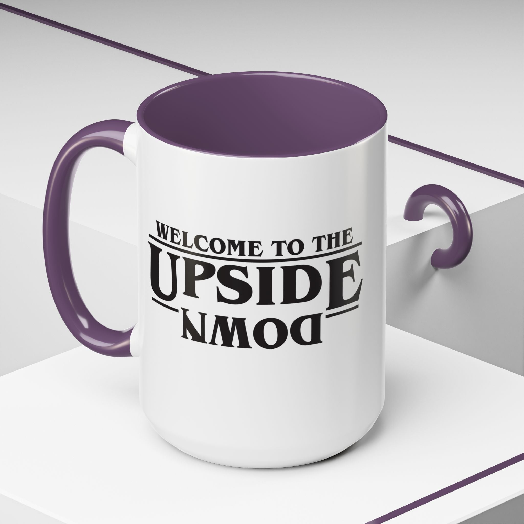 Upside Down Coffee Mug - Fun Gift for Coffee Lovers