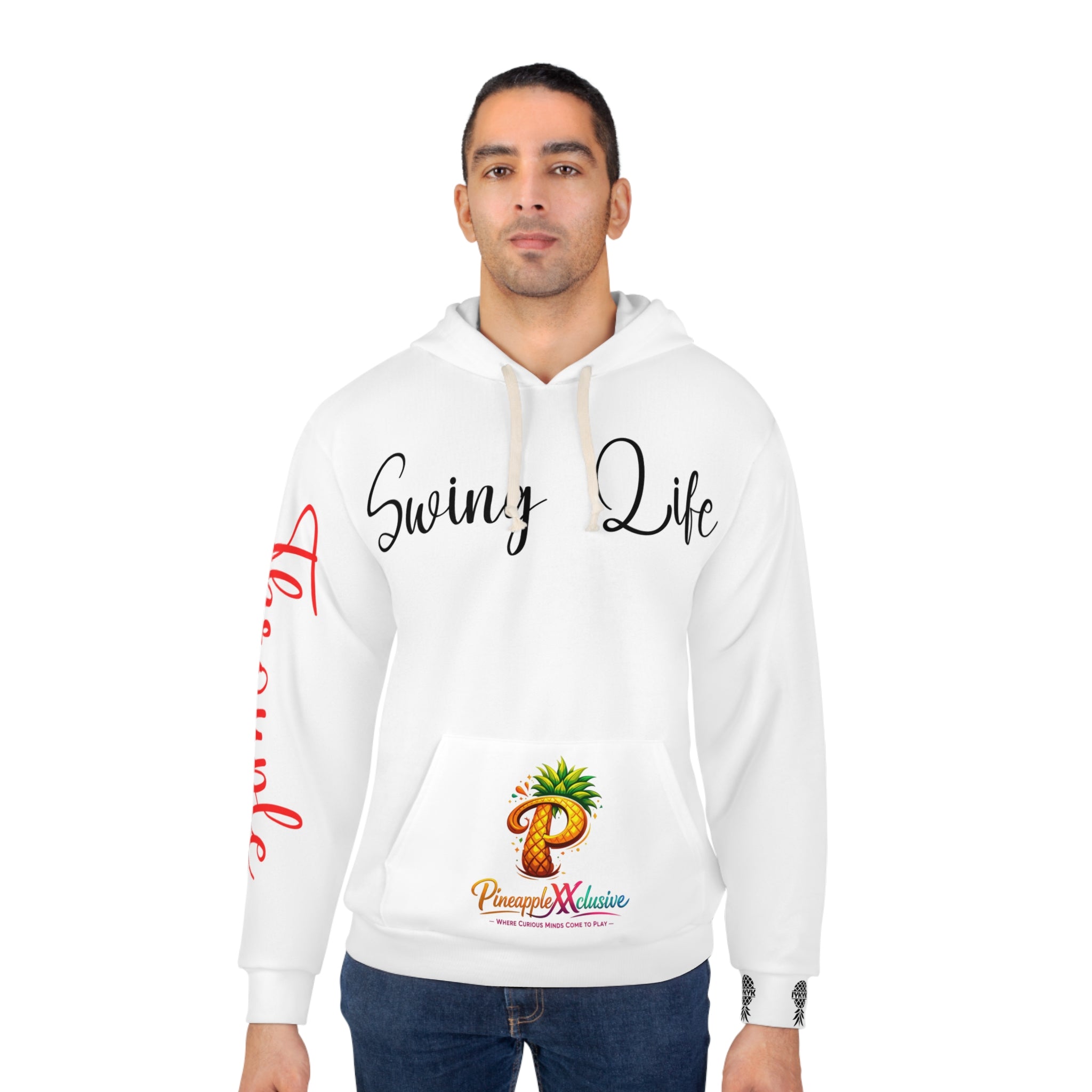 Swing Life Pineapple Hoodie — Tropical Graphic Pullover