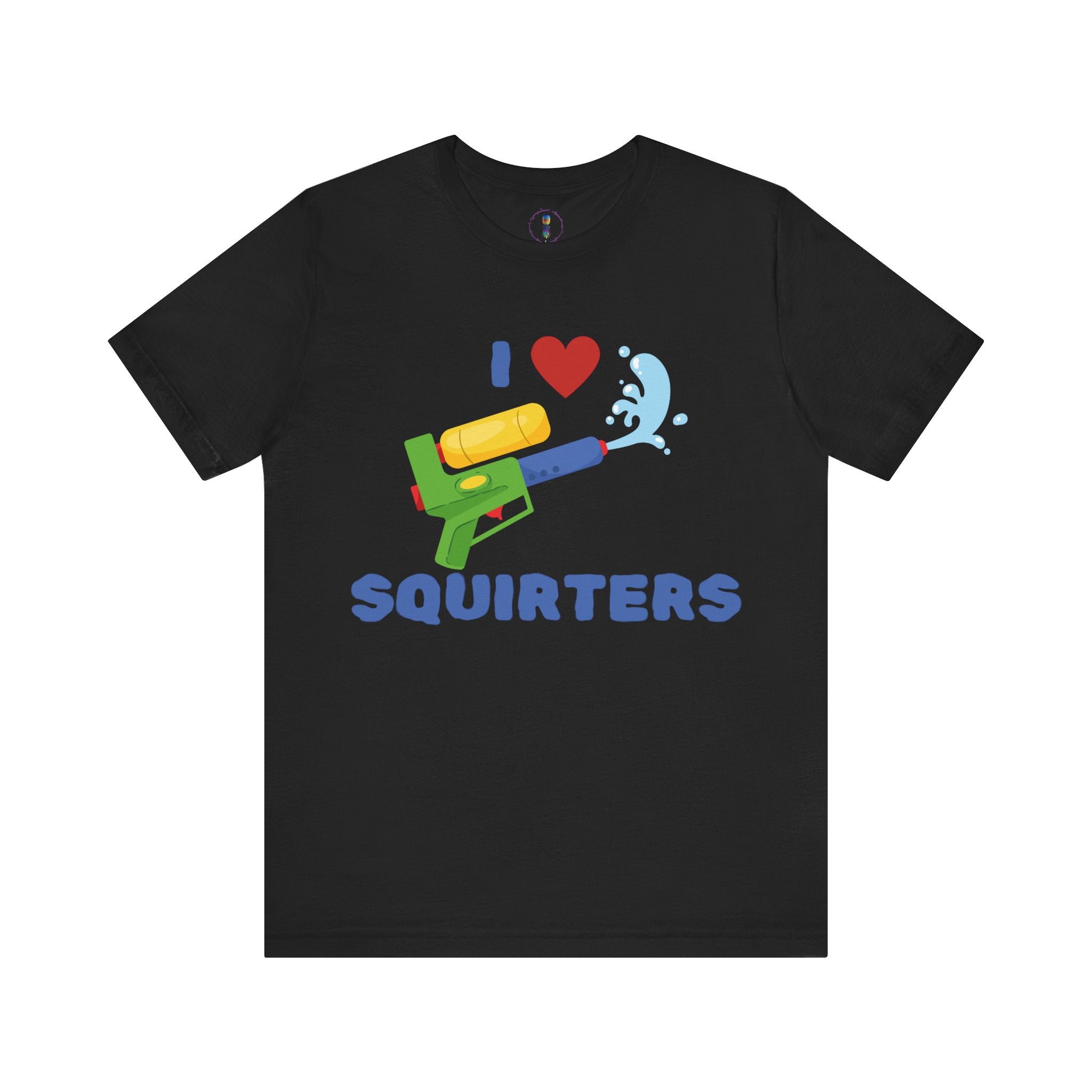 I Love Squirt Guns Unisex Jersey Tee - Fun Summer Shirt for Water Play Lovers