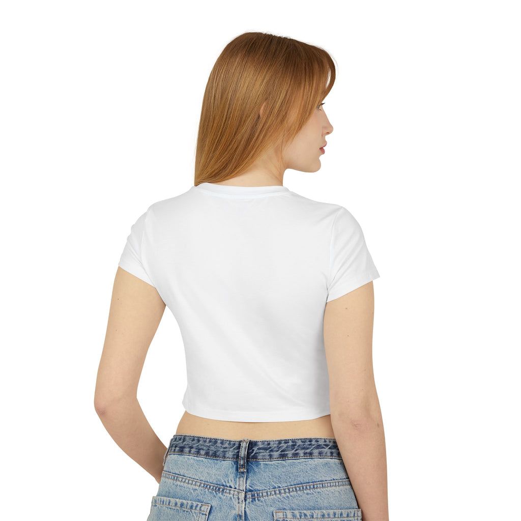 Funny Women's Baby Tee – I Swallow Like a Good Girl