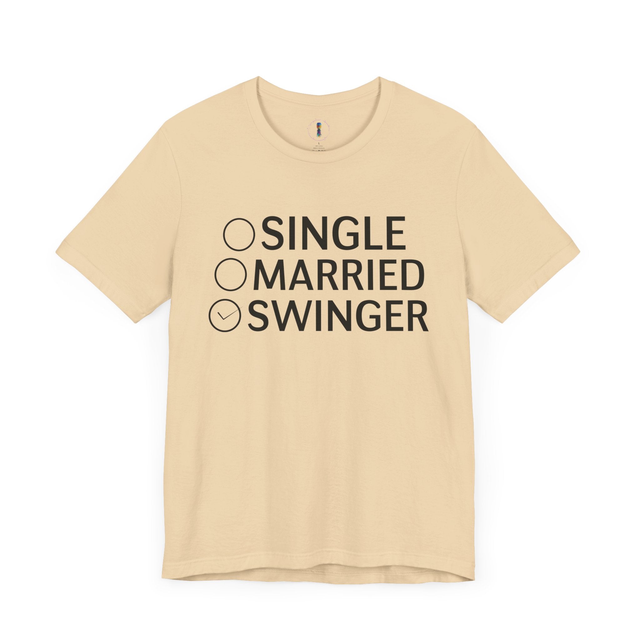 Swinger Humor Unisex Tee - Funny Relationship Status Shirt