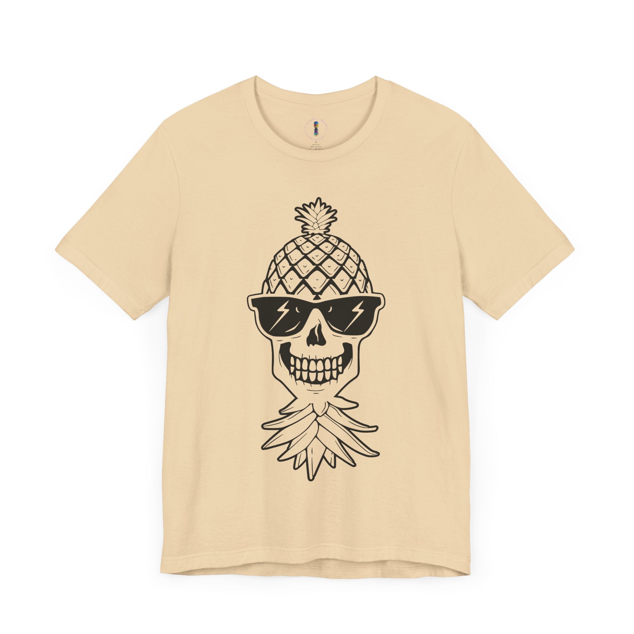 Pineapple Skull Graphic Tee
