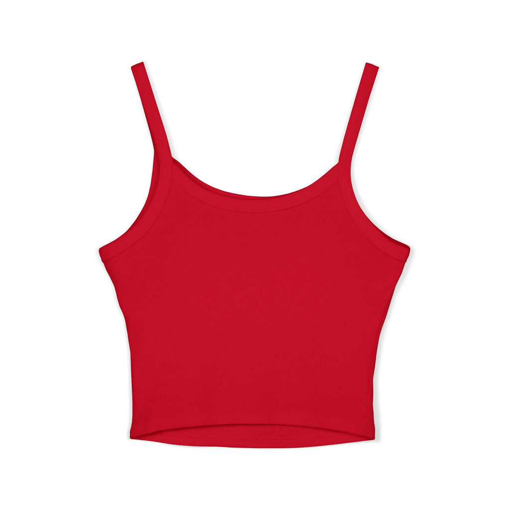 Queen of Spades Spaghetti Strap Tank Top — Women's Crop