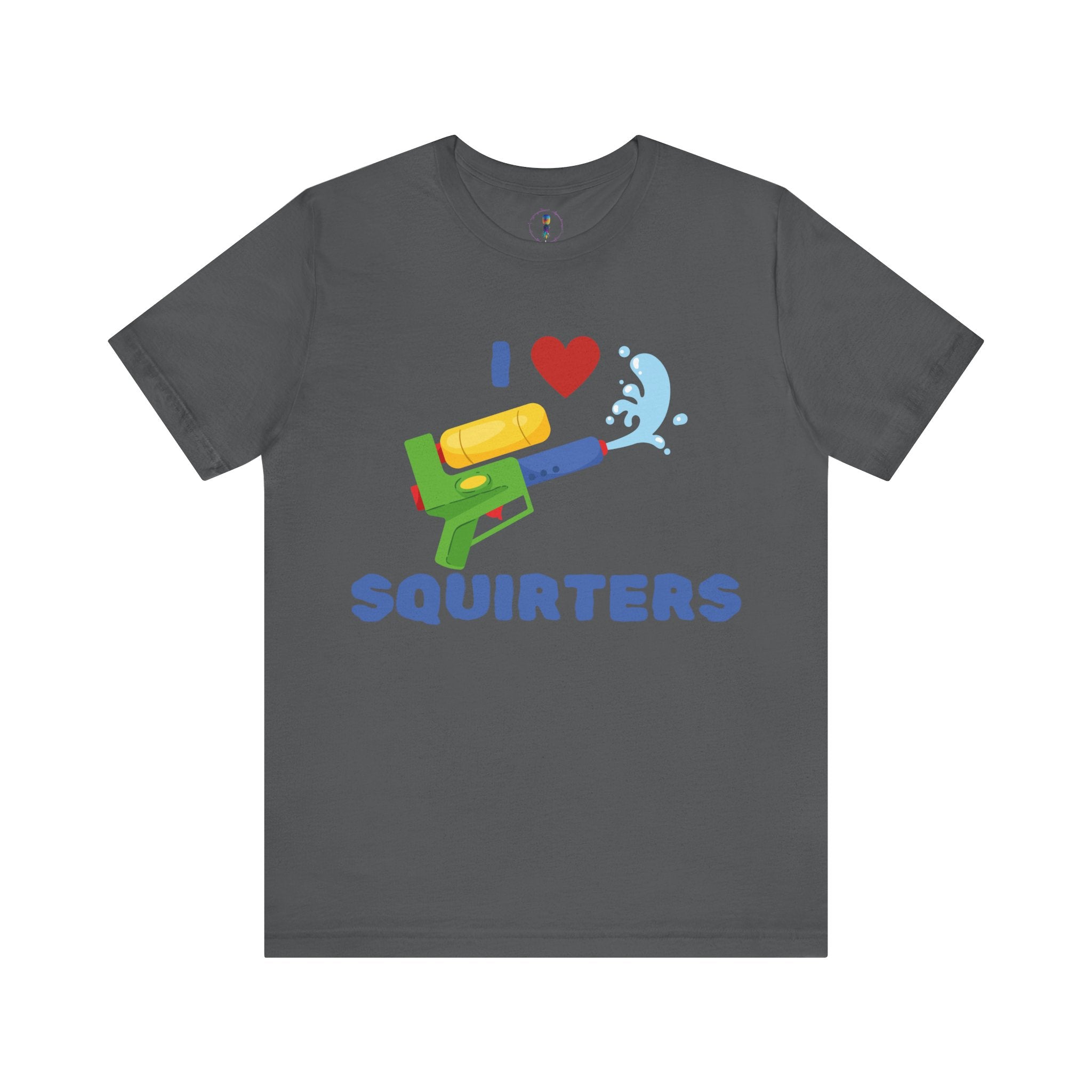 I Love Squirt Guns Unisex Jersey Tee - Fun Summer Shirt for Water Play Lovers