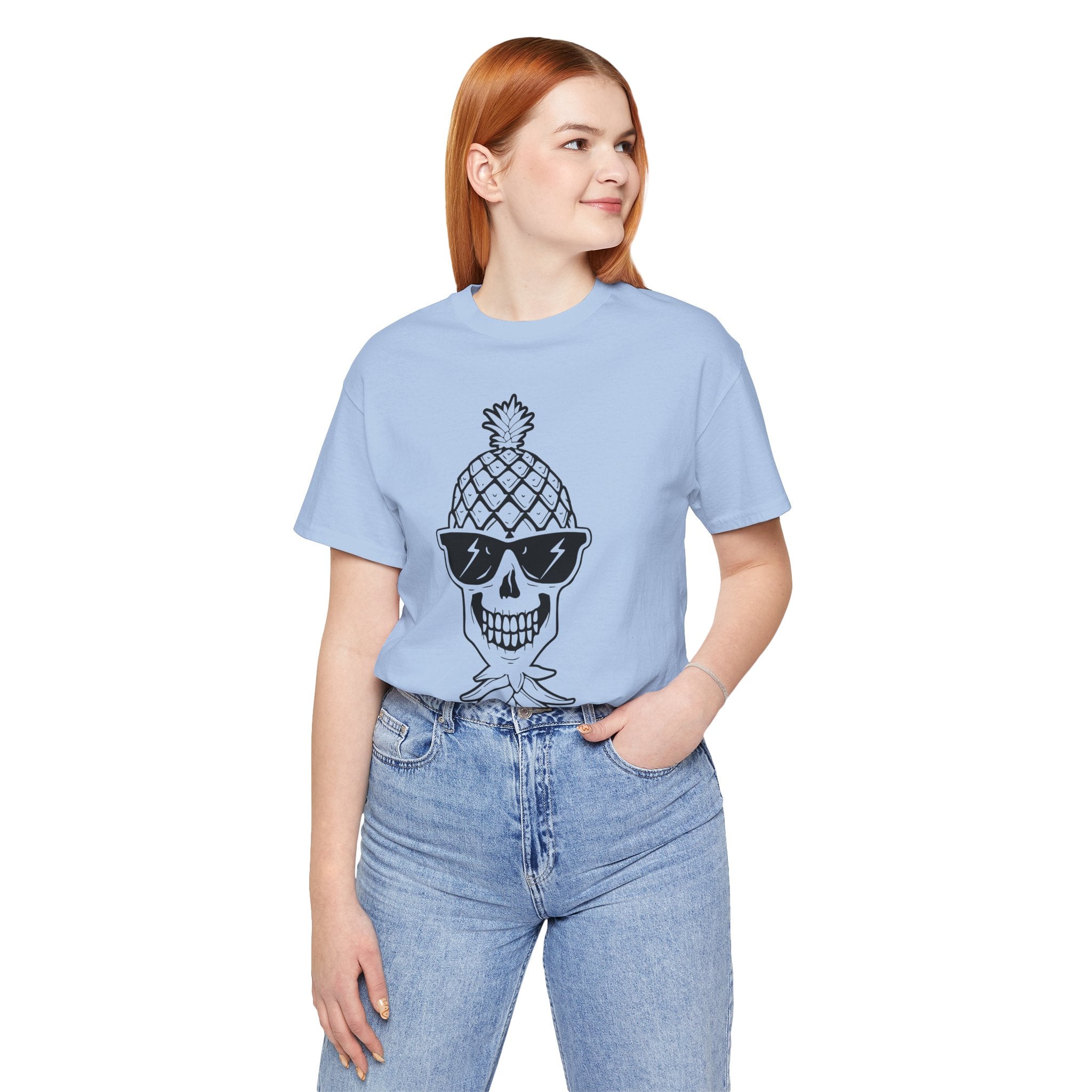 Pineapple Skull Graphic Tee