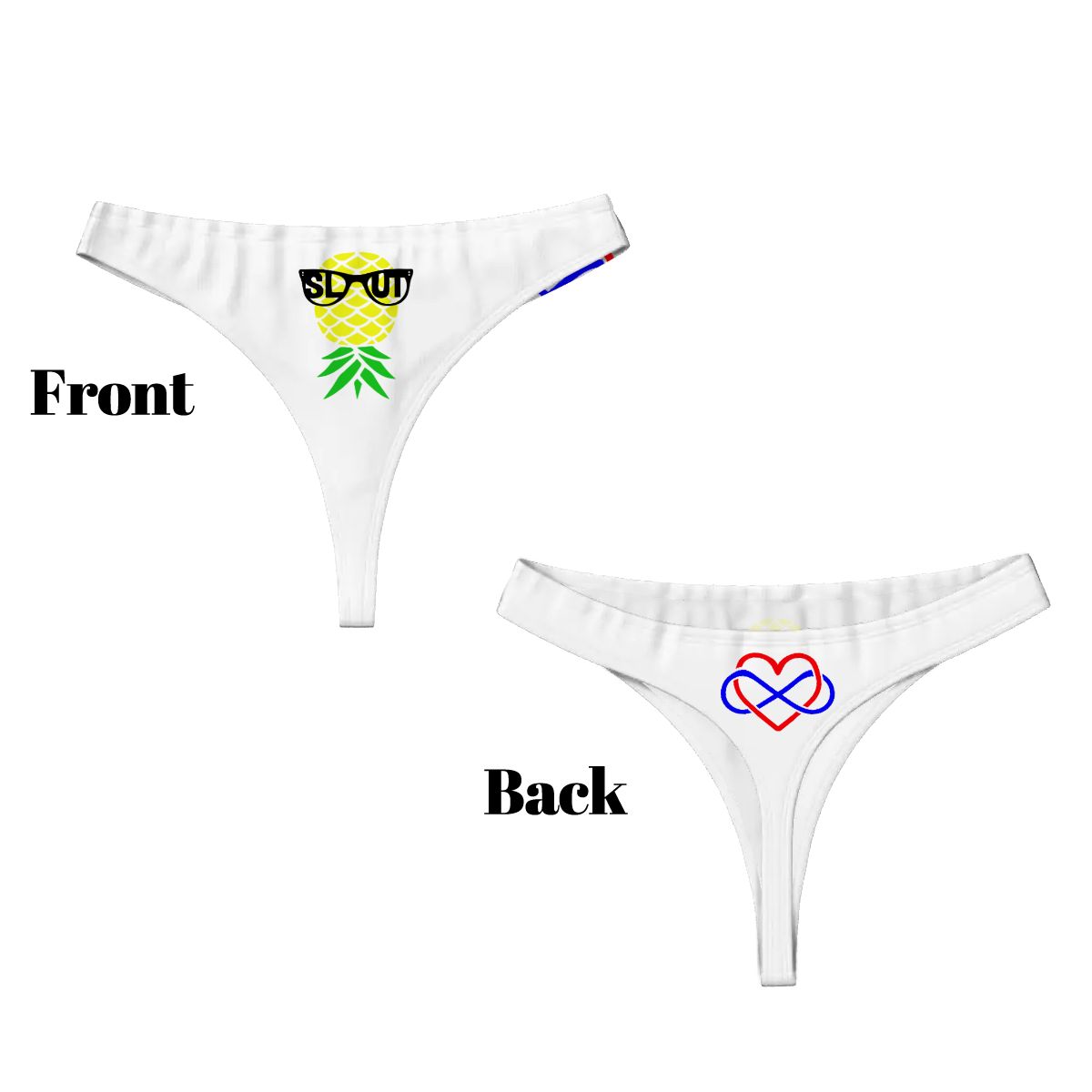 Sexy Slut Thongs for Women