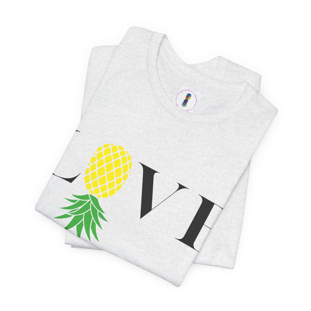 Love Pineapple Unisex Jersey Tee