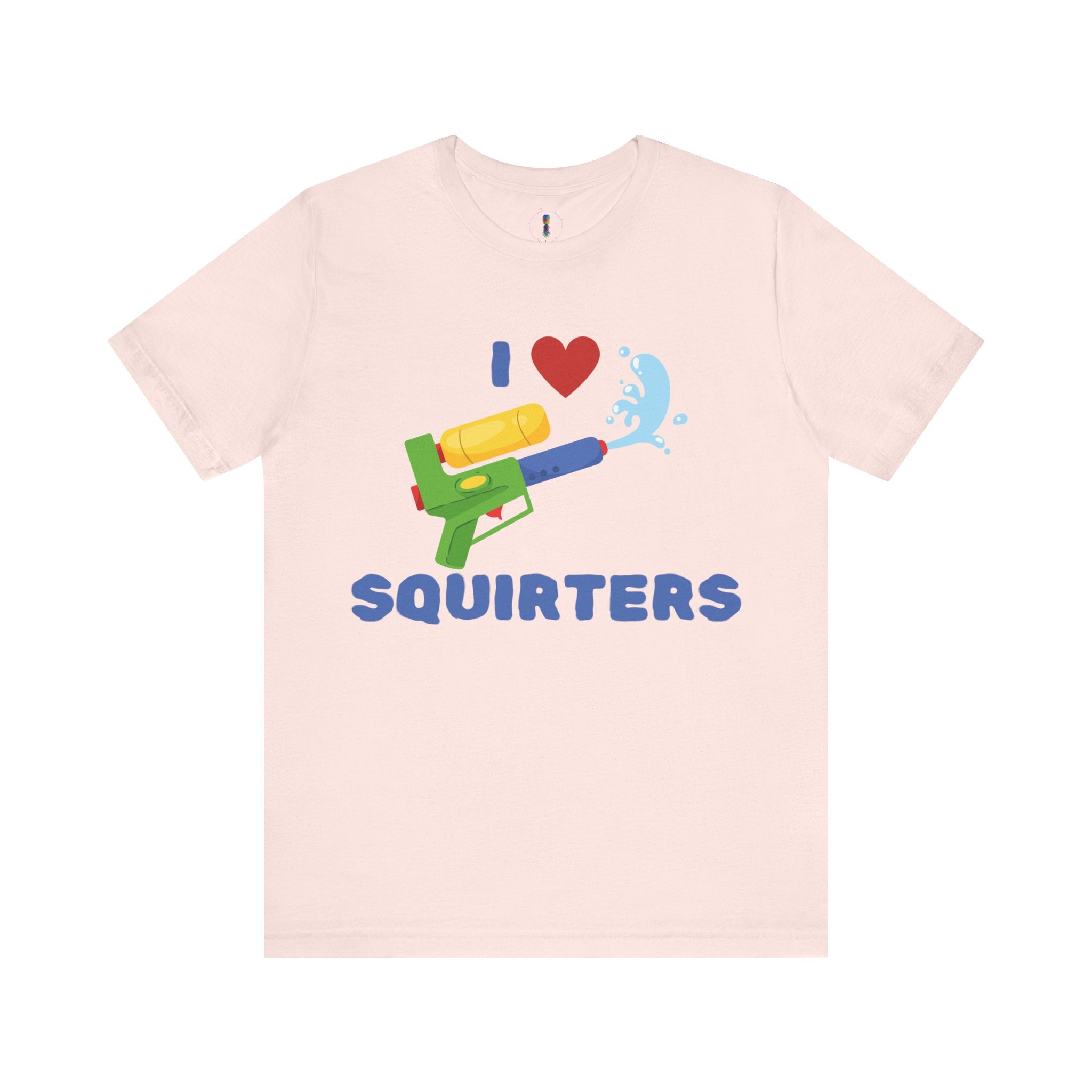 I Love Squirt Guns Unisex Jersey Tee - Fun Summer Shirt for Water Play Lovers