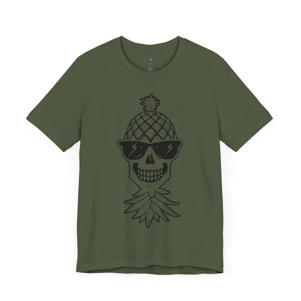 Pineapple Skull Graphic Tee