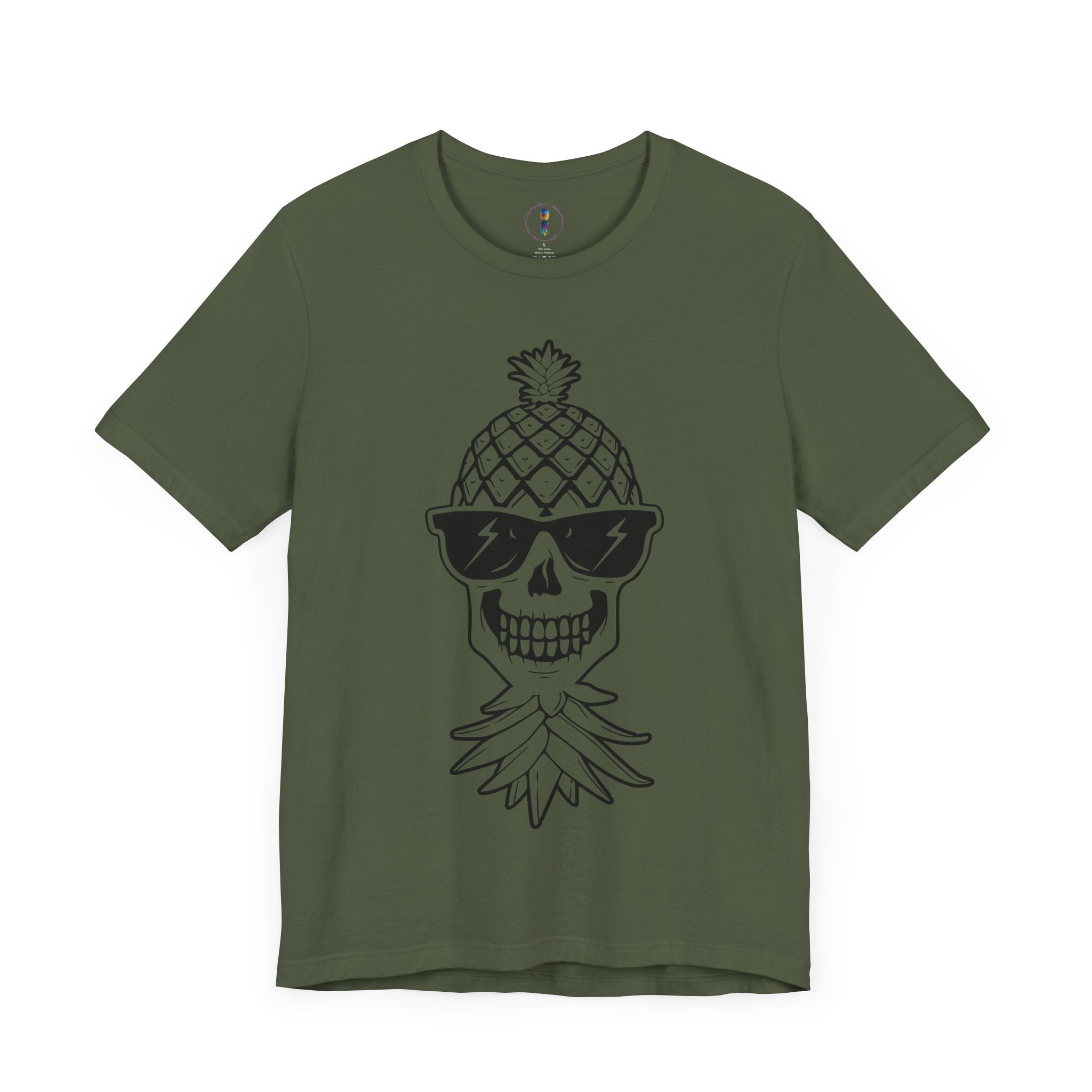 Pineapple Skull Graphic Tee