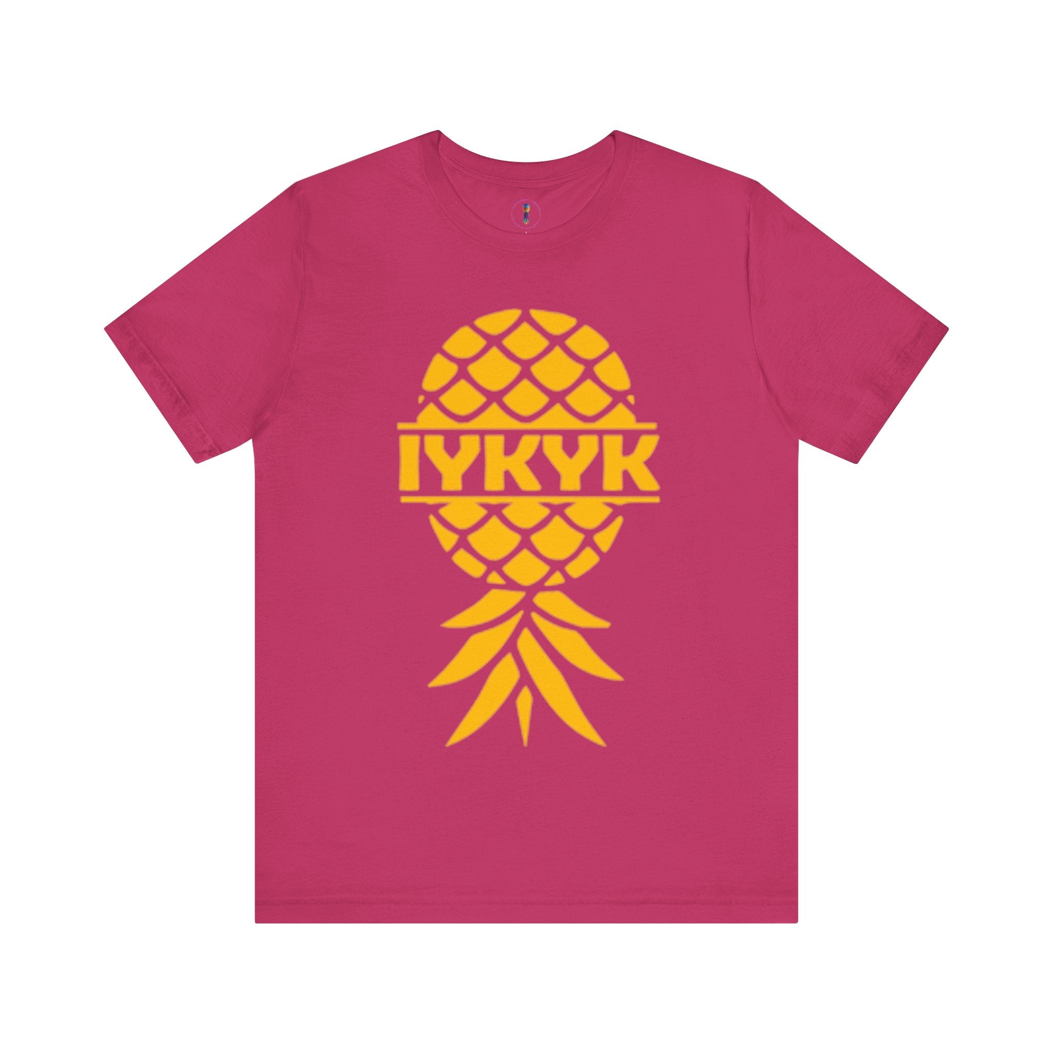 IYKYK Pineapple Unisex Jersey Tee - Fun Summer Graphic T-Shirt