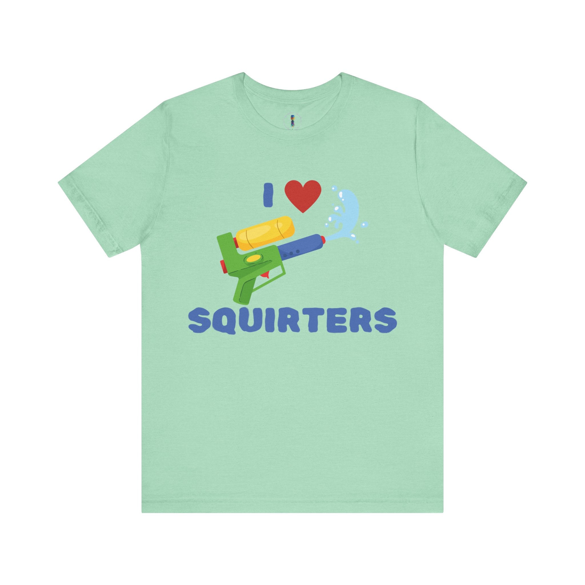 I Love Squirt Guns Unisex Jersey Tee - Fun Summer Shirt for Water Play Lovers