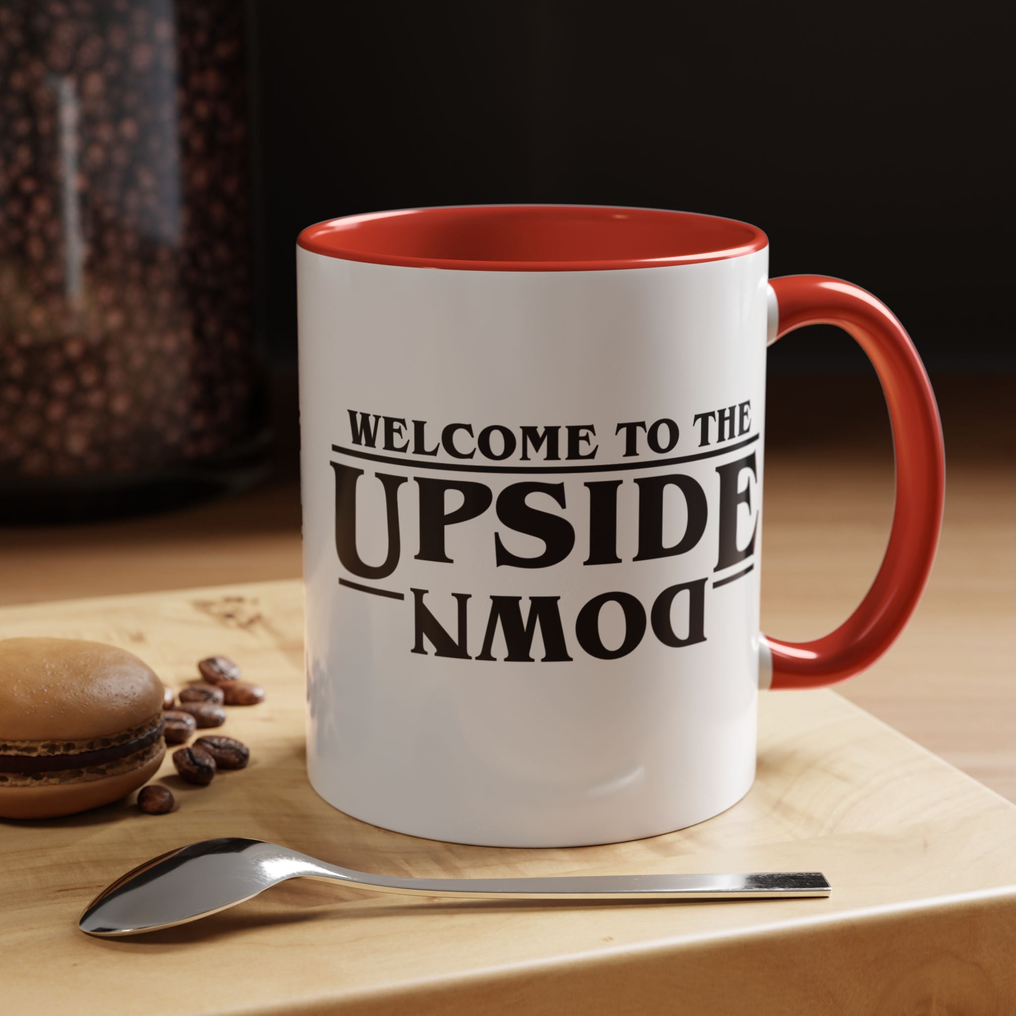 Upside Down Coffee Mug - Fun Gift for Coffee Lovers