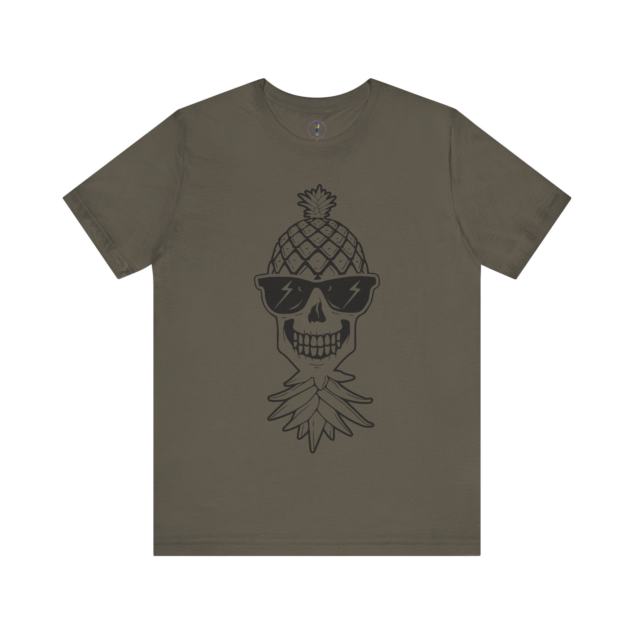 Pineapple Skull Graphic Tee