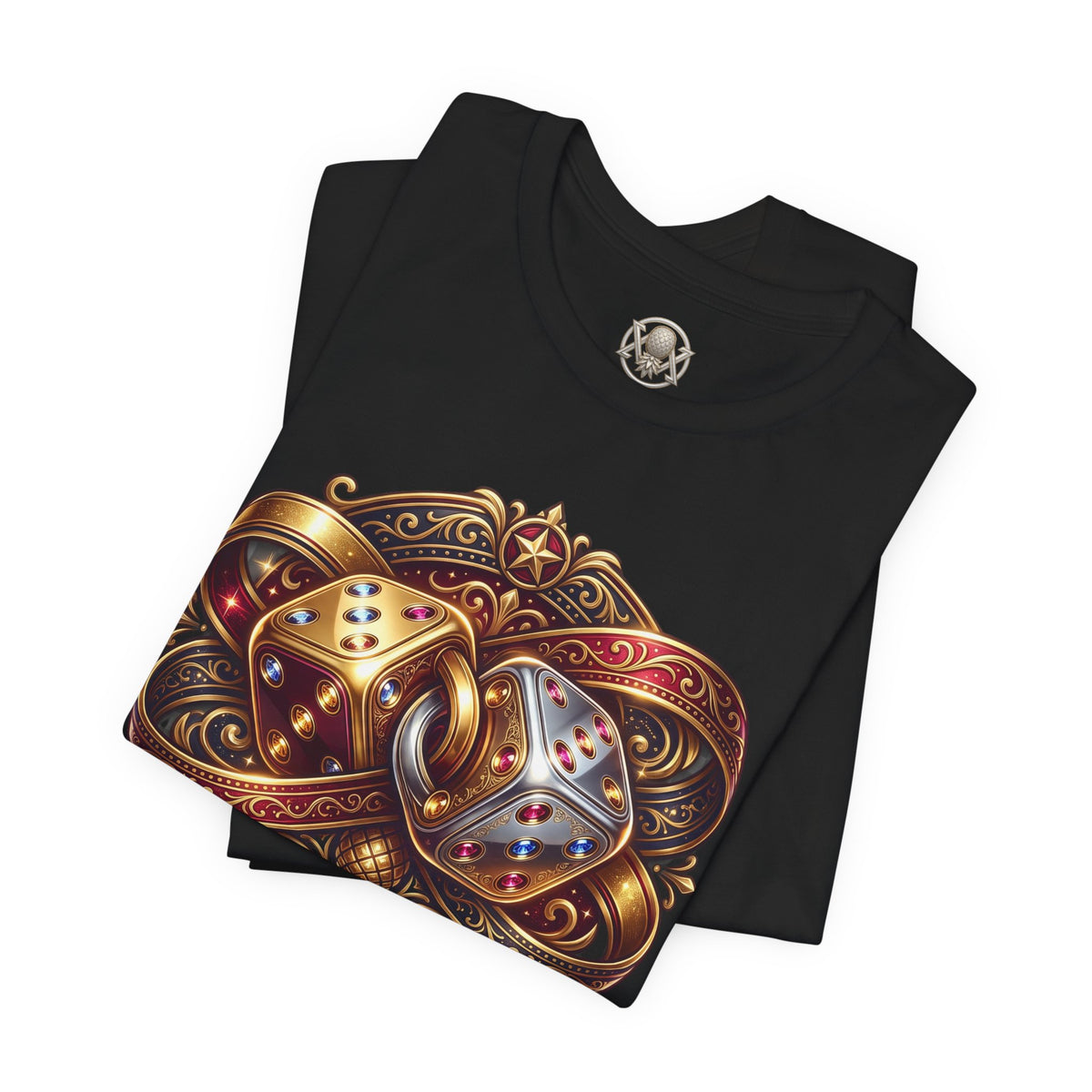 #PLAYTOGETHER Dice T-Shirt | Vintage Casino Gaming Tee for Game Night