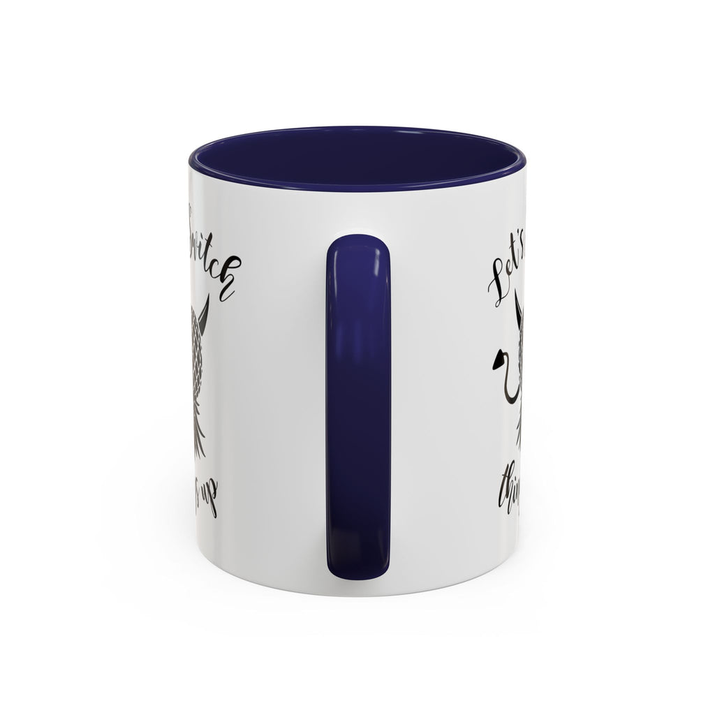 Playful Accent Coffee Mug - "Let's Switch Things Up" - Perfect for Morning Motivation