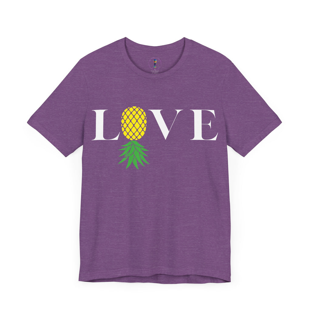 Pineapple Love Tee - Unisex Jersey Short Sleeve Shirt