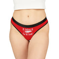 Sassy Women's Thongs (Red) - Fun & Playful Underwear