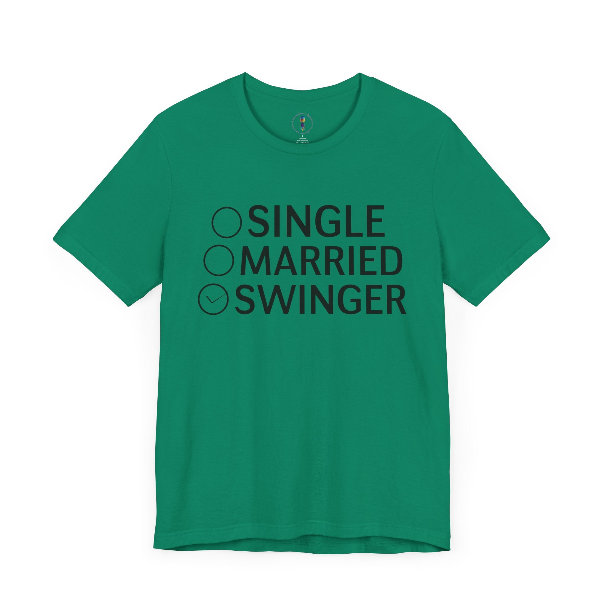 Swinger Humor Unisex Tee - Funny Relationship Status Shirt