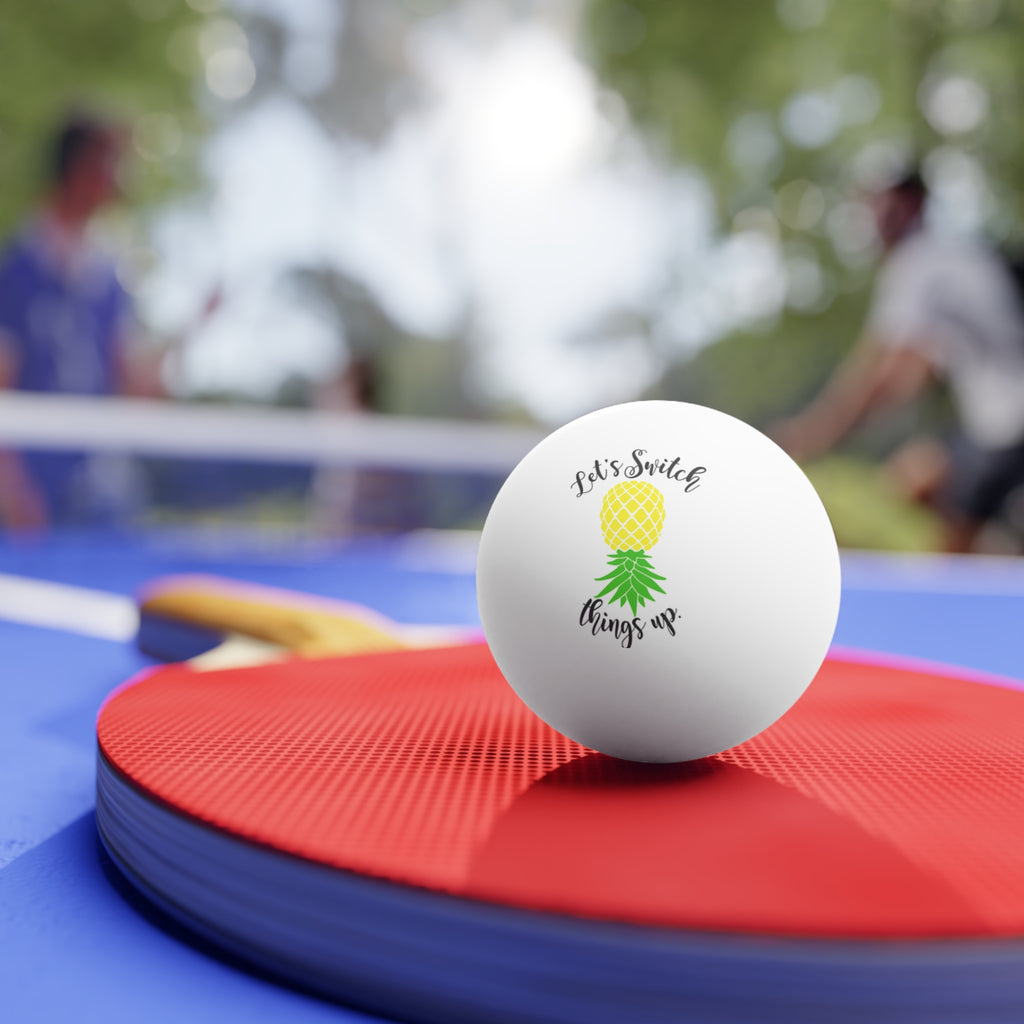 Let's Switch Things Up Ping Pong Ball Set