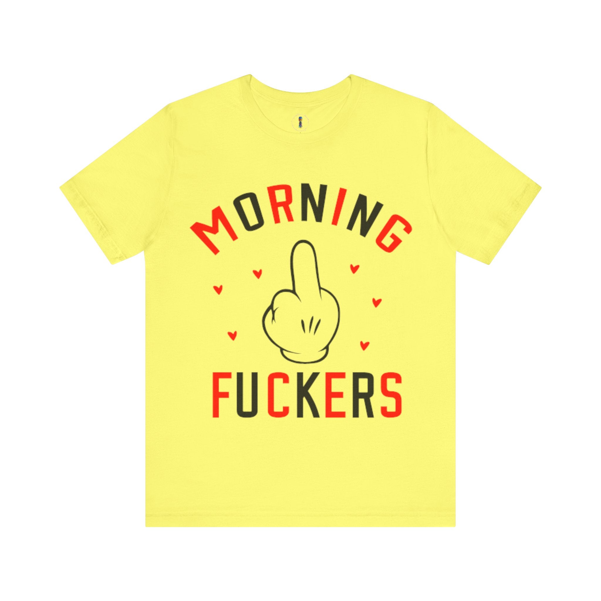 Funny Morning Graphic Tee - Unisex Jersey Short Sleeve Shirt