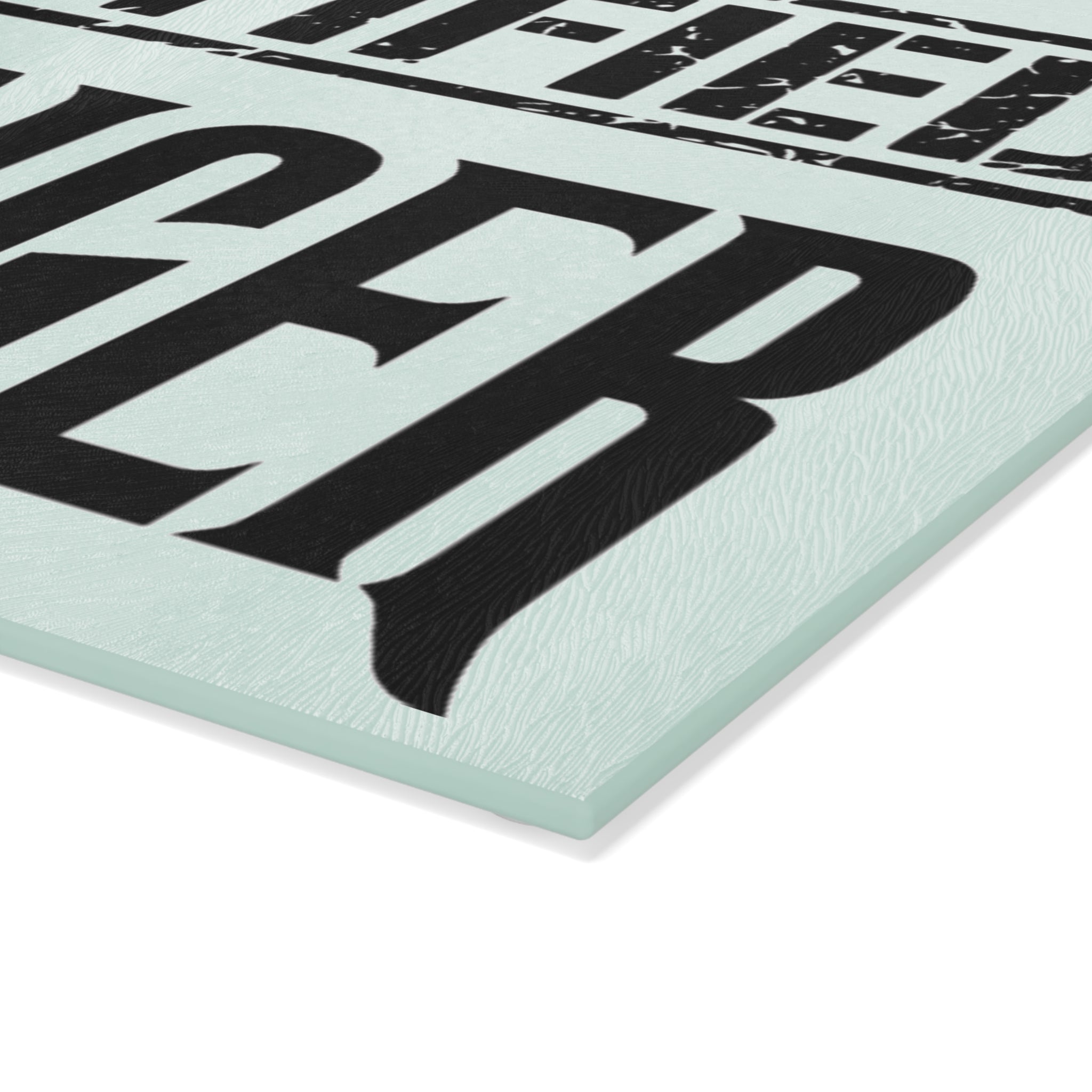 Certified Swinger Glass Cutting Board — Novelty Kitchen Gift