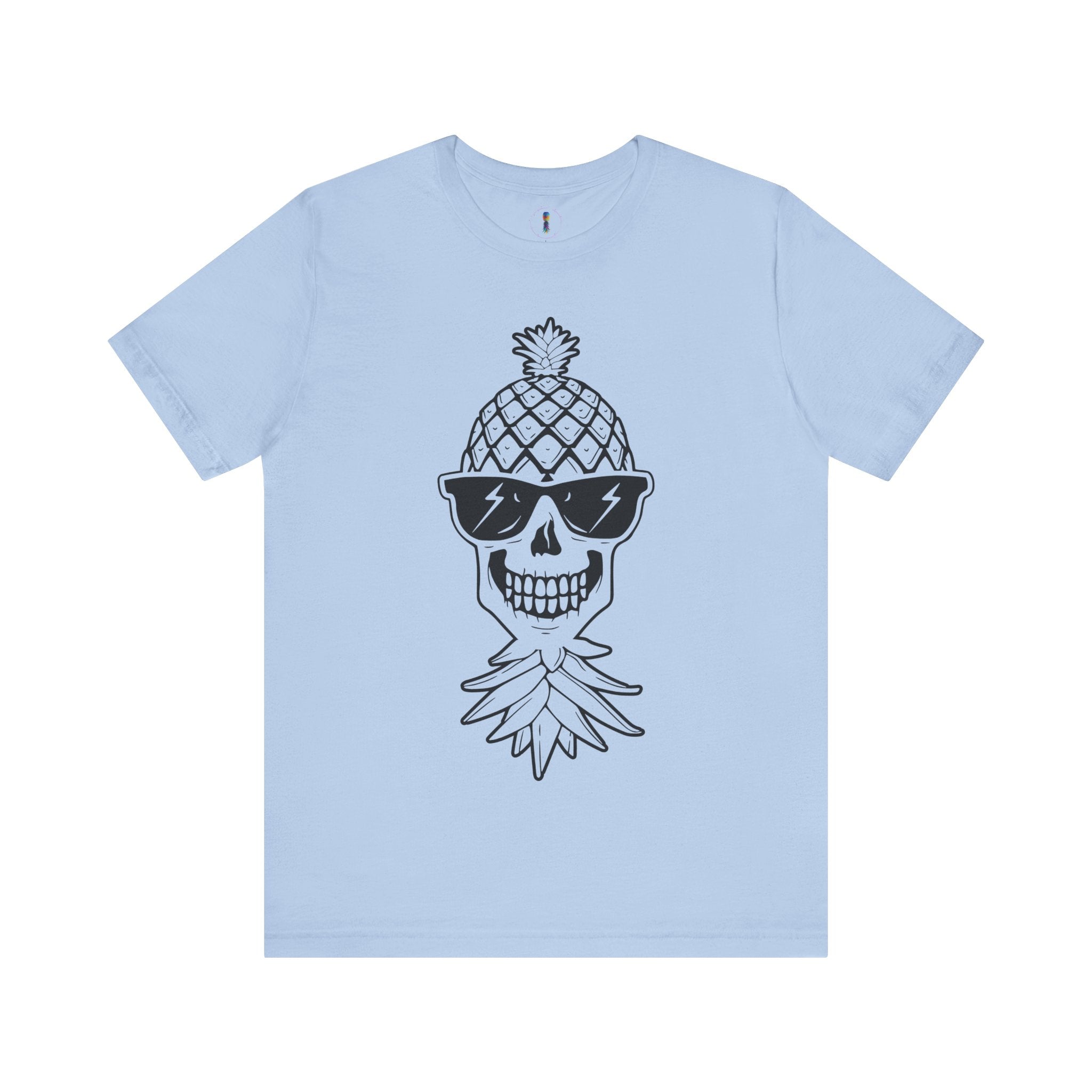 Pineapple Skull Graphic Tee