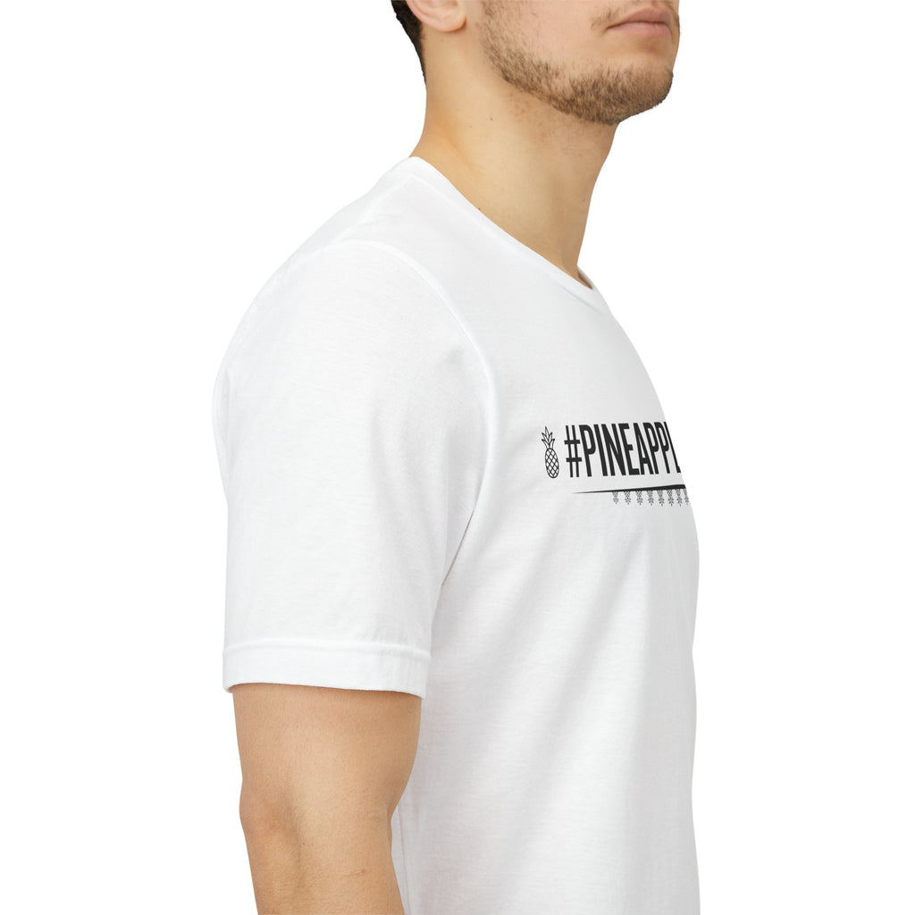 #PINEAPPLETAGGED T-Shirt — Funny Tropical Pineapple Hashtag Tee