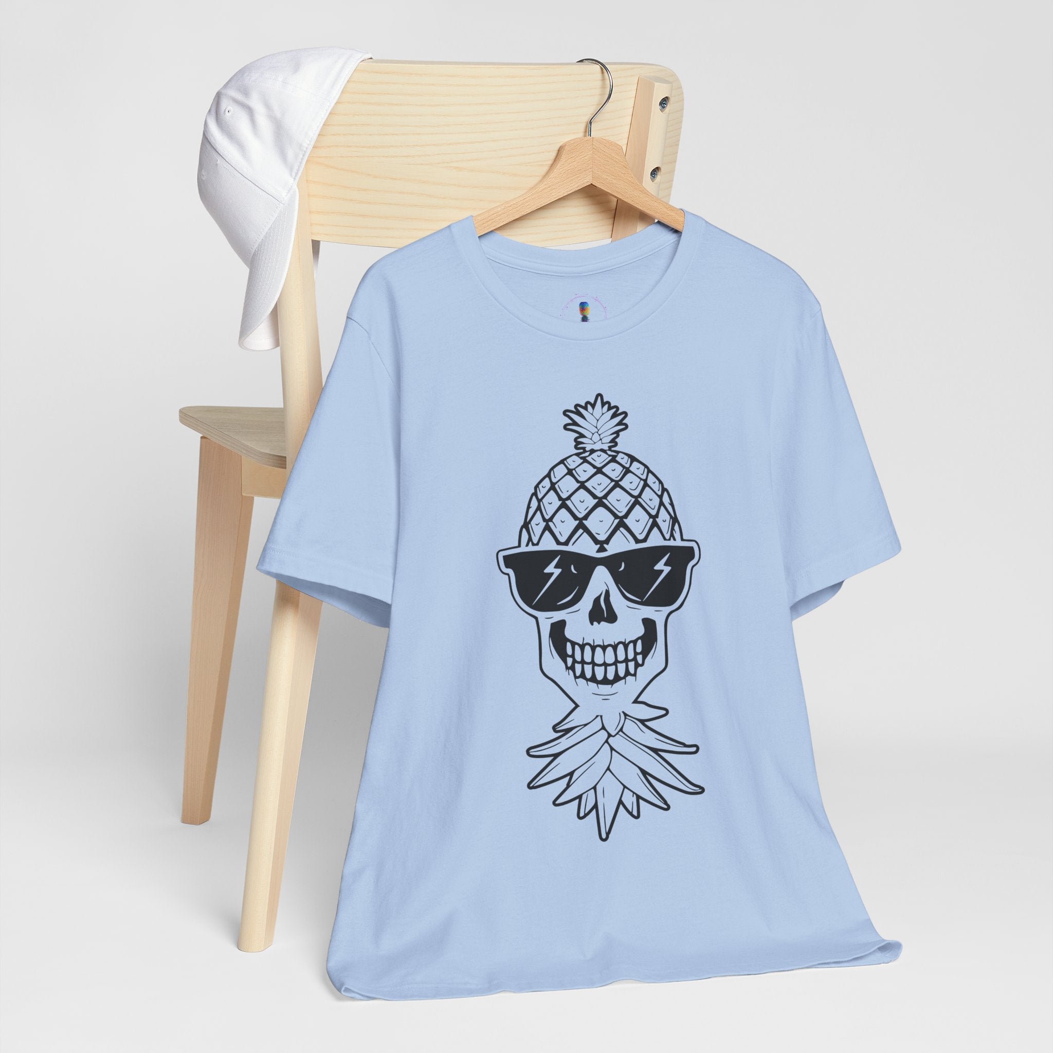 Pineapple Skull Graphic Tee