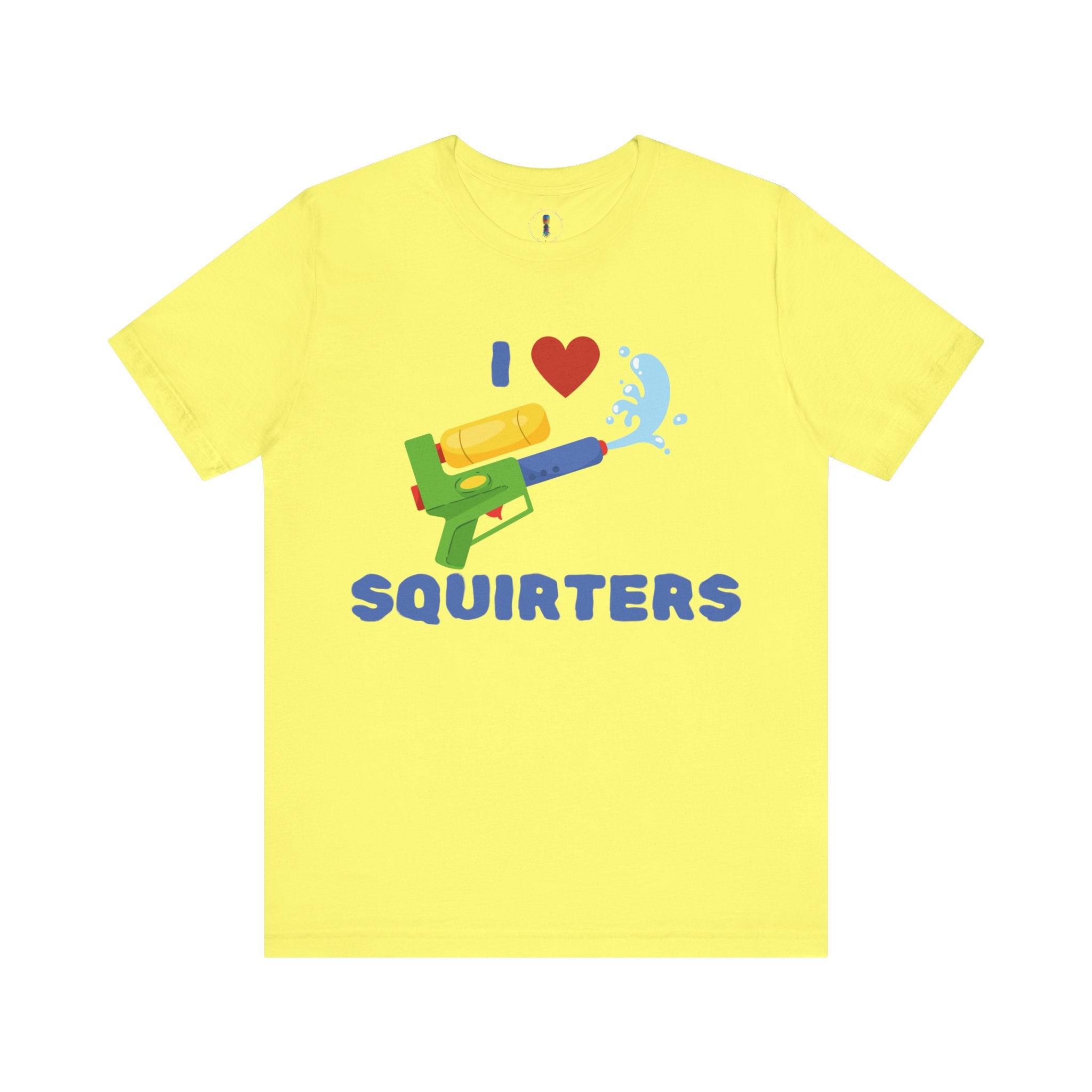 I Love Squirt Guns Unisex Jersey Tee - Fun Summer Shirt for Water Play Lovers